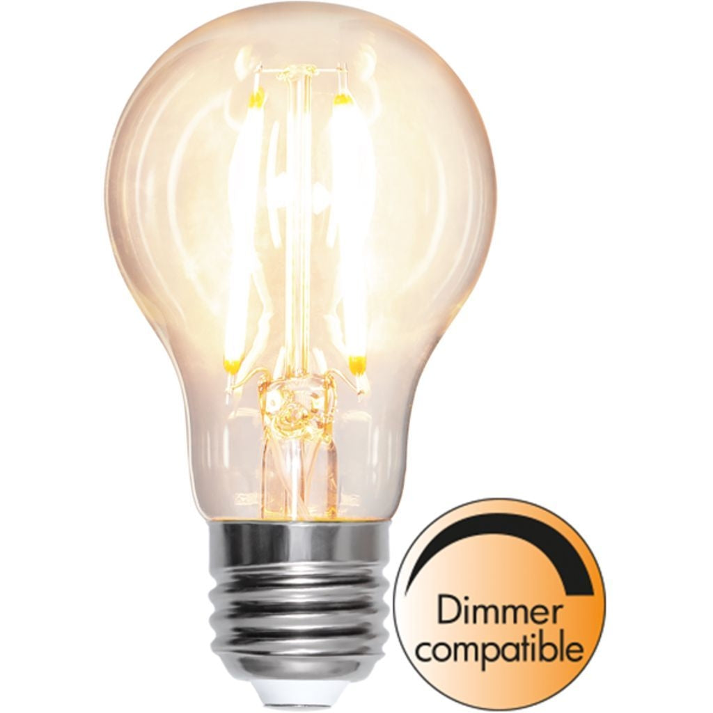 LED-lampa E27 A60 klar dimbar 8W 2700K 1000 lumen