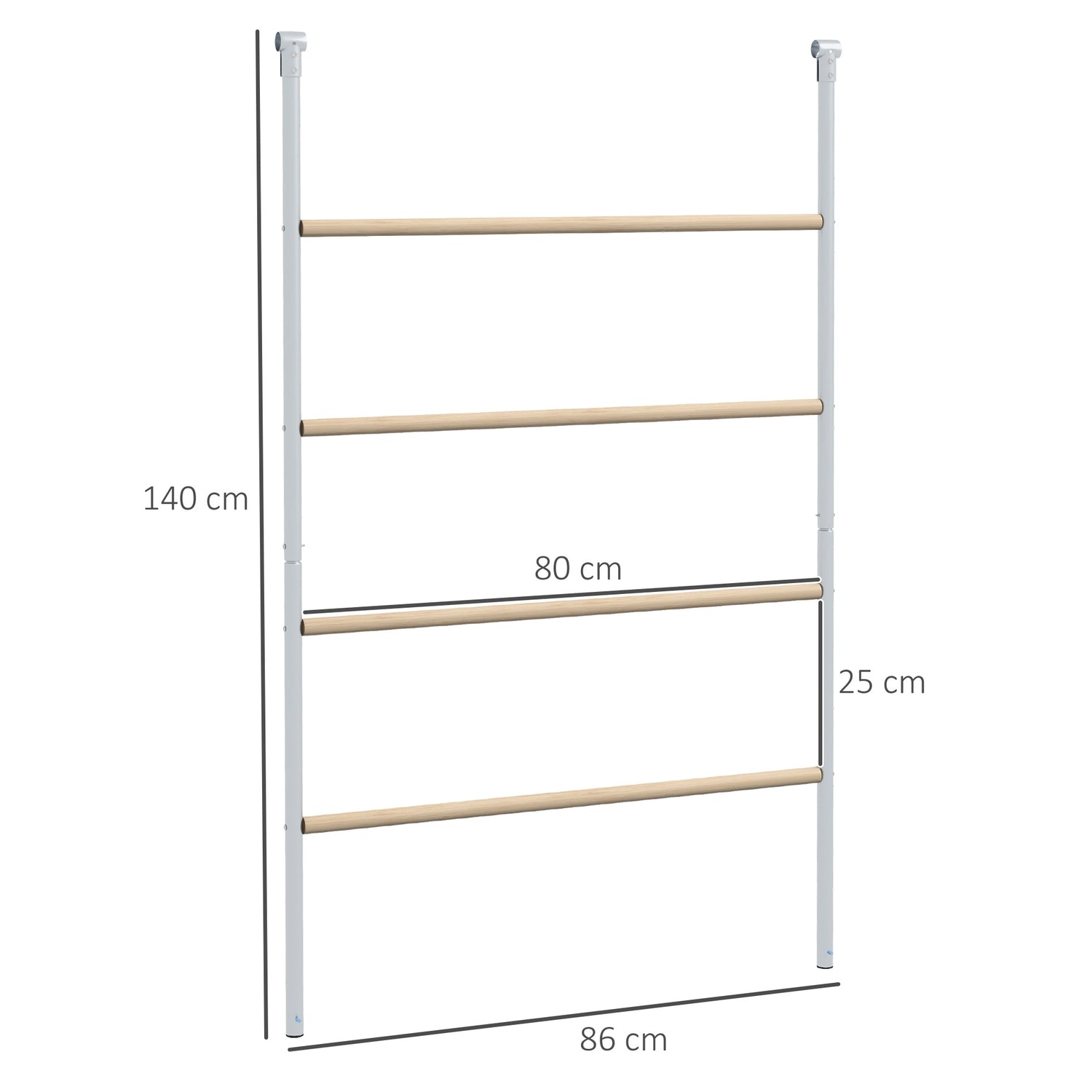 Lekplatsstege för kyckling i trä – 140 x 86 cm, naturligt trä