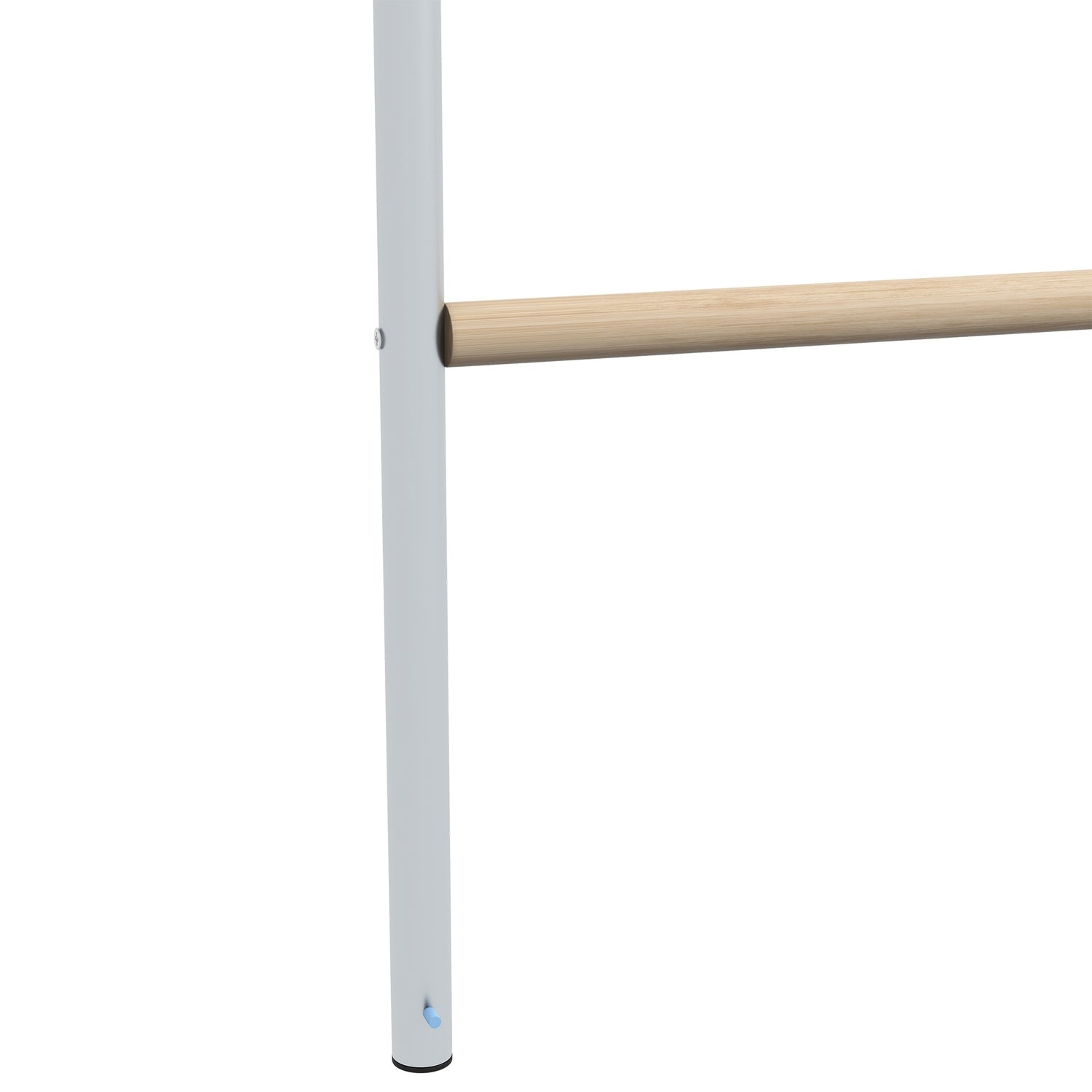 Lekplatsstege för kyckling i trä – 140 x 86 cm, naturligt trä
