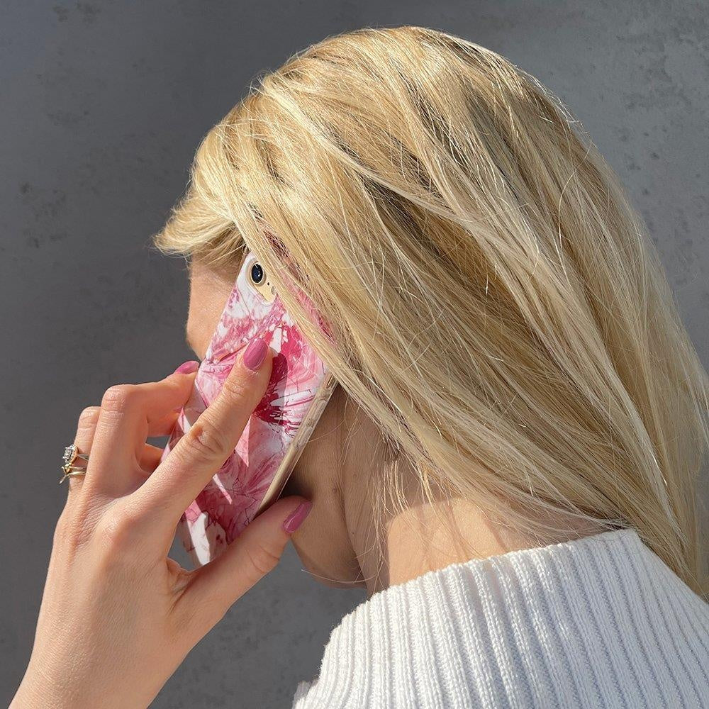 Marble gel fodral marmorfodral till Samsung Galaxy Note 9 rosa
