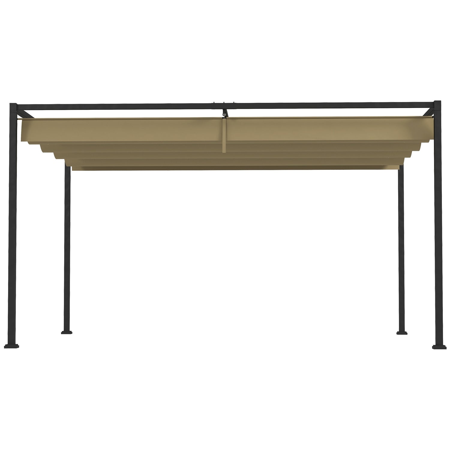 Metallpergola 3x2m – Justerbart tak, solskydd