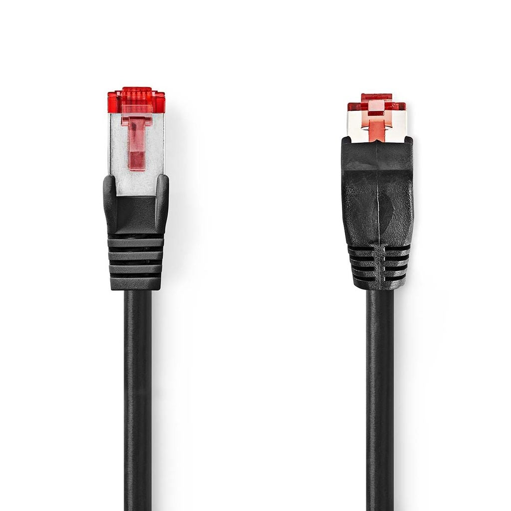 Nedis Cat 6 RJ45 till RJ45 Kabel, 3m - Svart