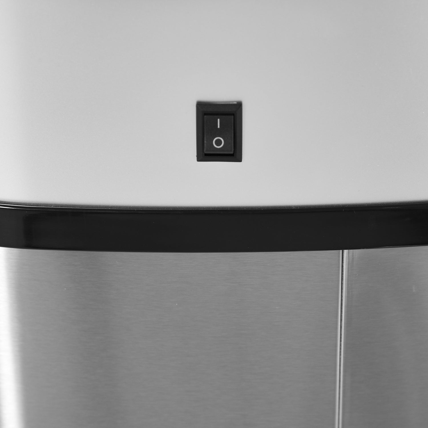Automatisk 58L soptunna i rostfritt stål med sensor