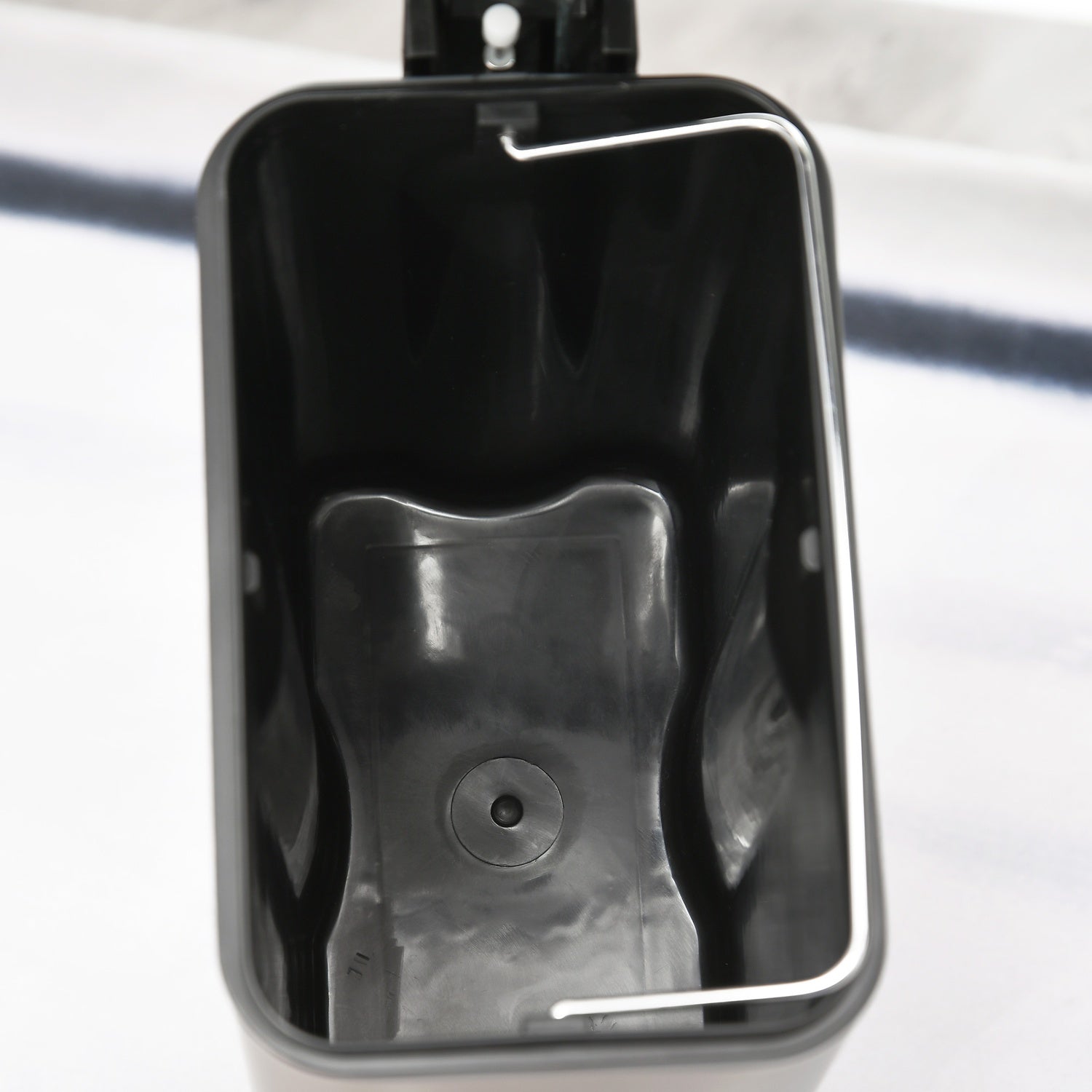 Trash Can Pedal Bin 5L Med lock och Inner Bin, Grå