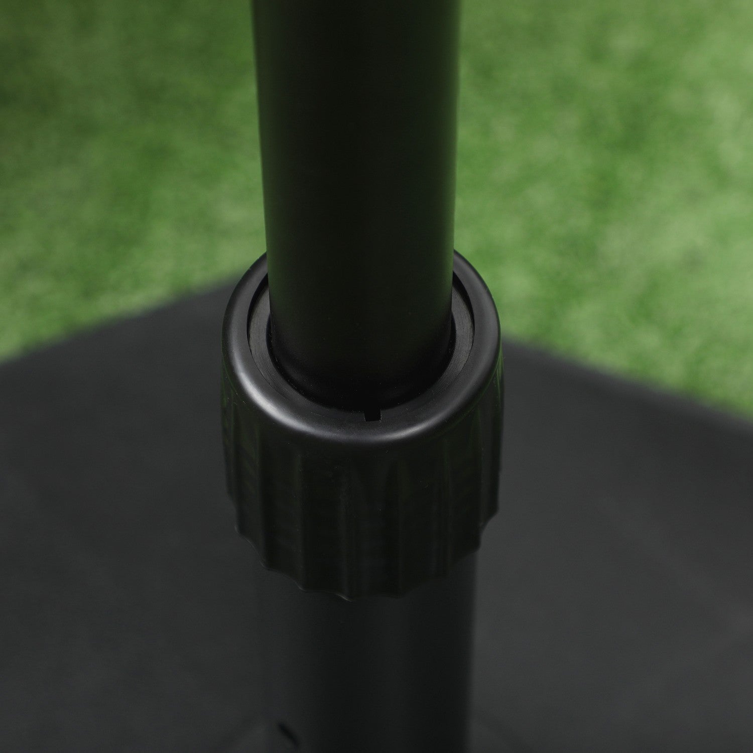 Stabilt parasollställ 22Kg för 32-38mm stolpar, svart
