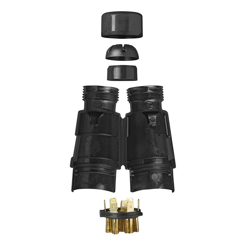 Plugg 7-polig PVC med honkoppling i blister