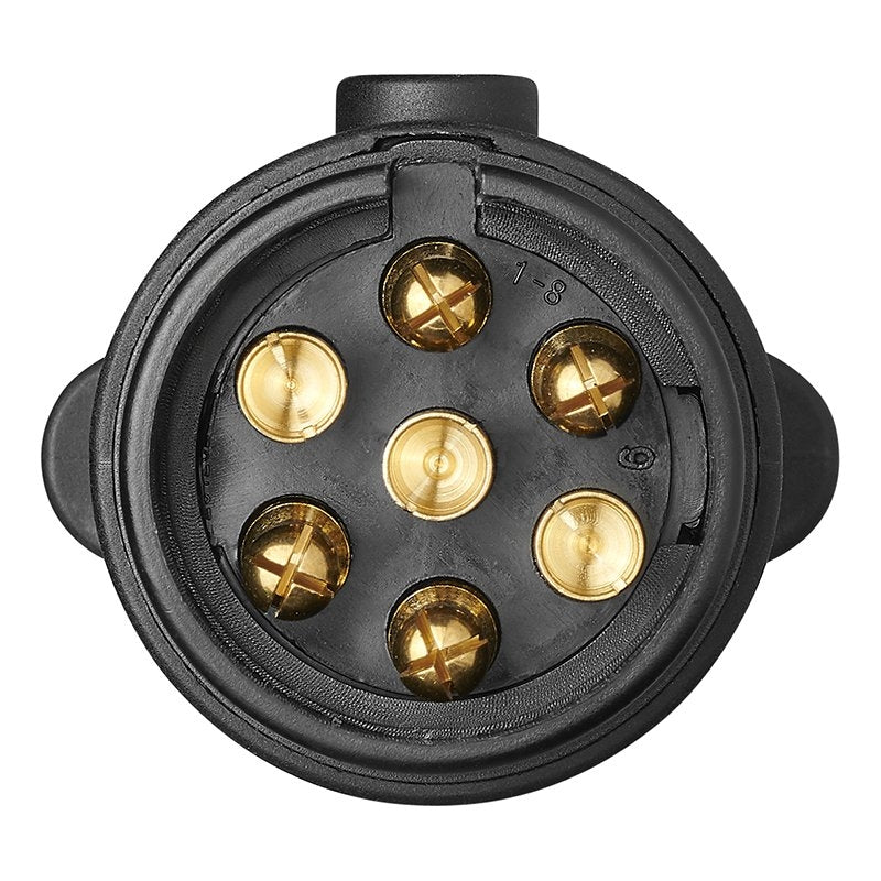 Plugg 7-polig PVC med magnet