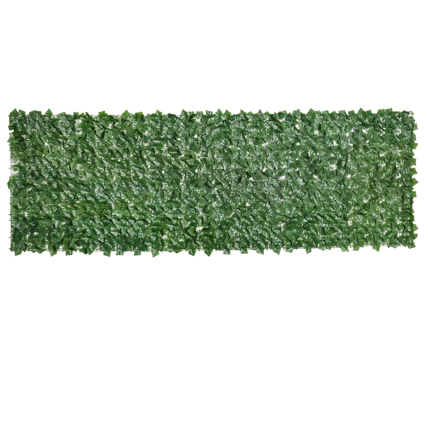 Artificiell integritetshäck – mörkgrön, 300x100cm, trädgård & uteplats