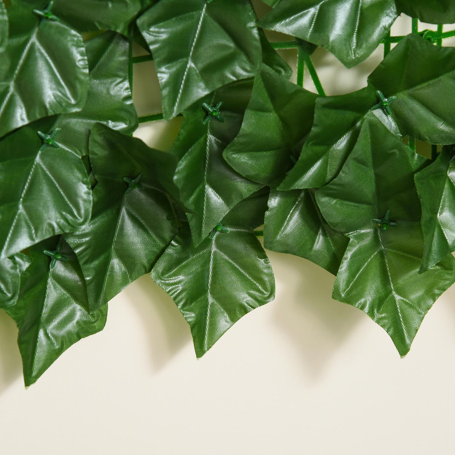 Artificiell integritetshäck – mörkgrön, 300x100cm, trädgård & uteplats