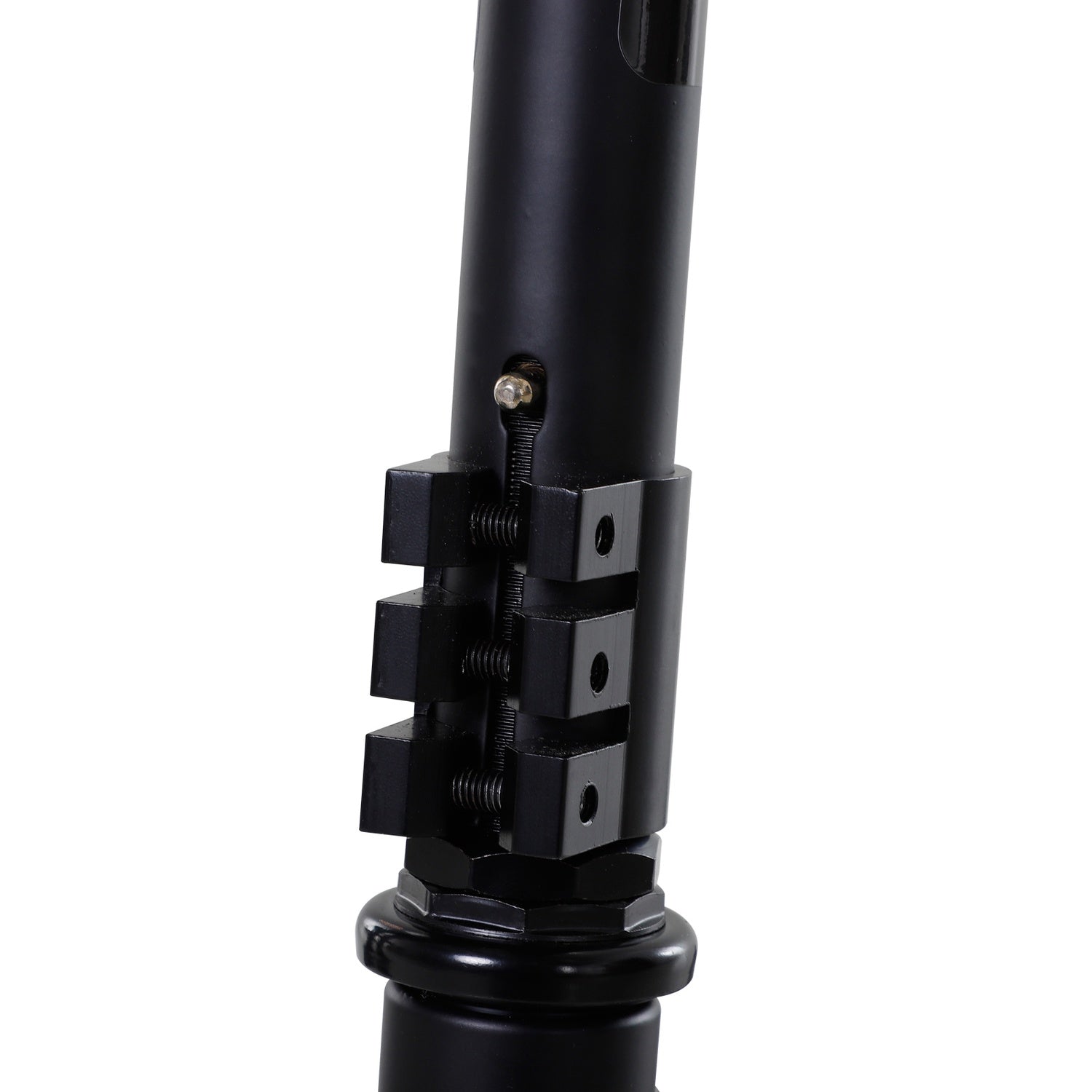 Freestyle stuntskoter med 100 mm PU-hjul, svart