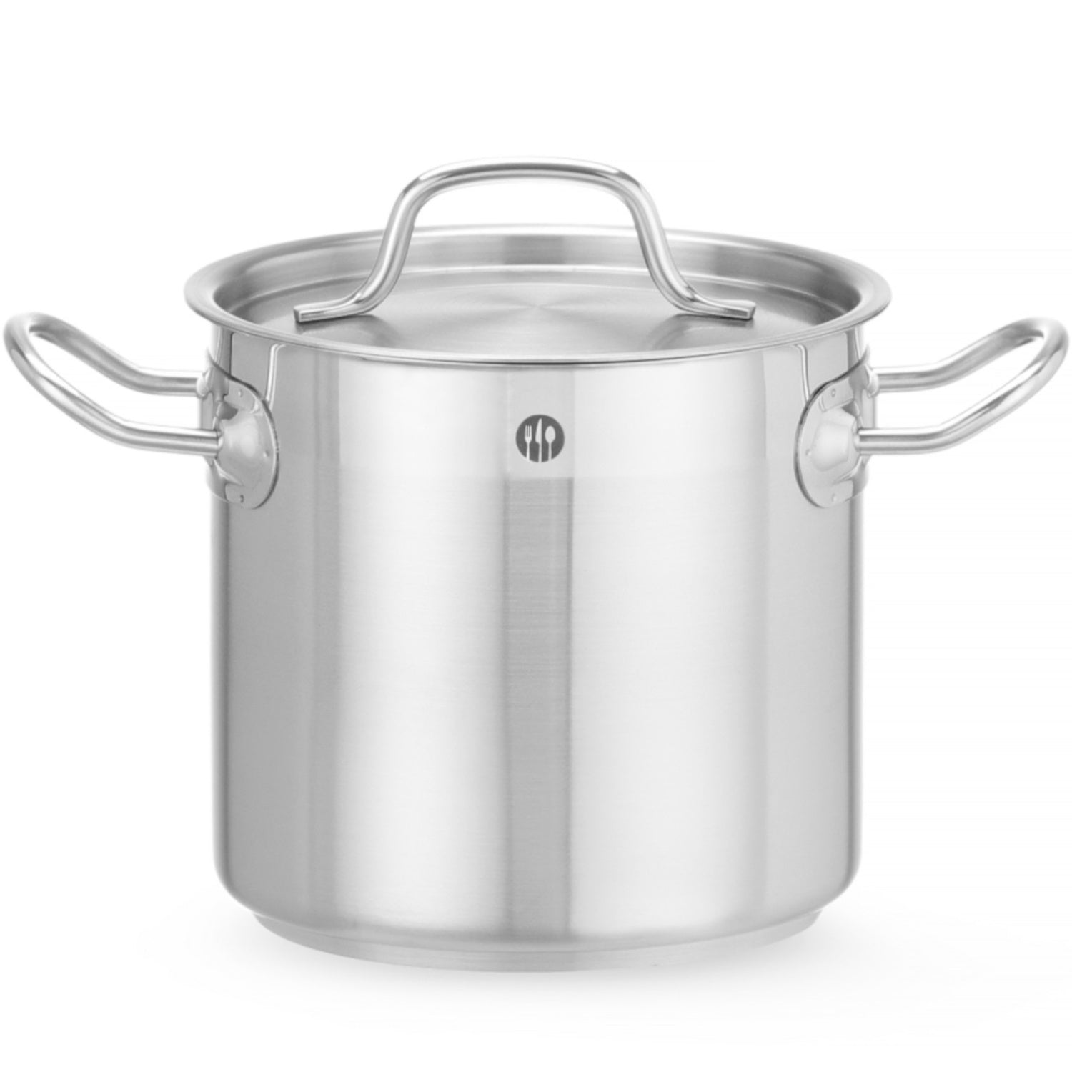 Profi Line hög gryta med lock, Smörgåsbotten, 70 l, dia. 450 x 450 mm - Hendi 832929
