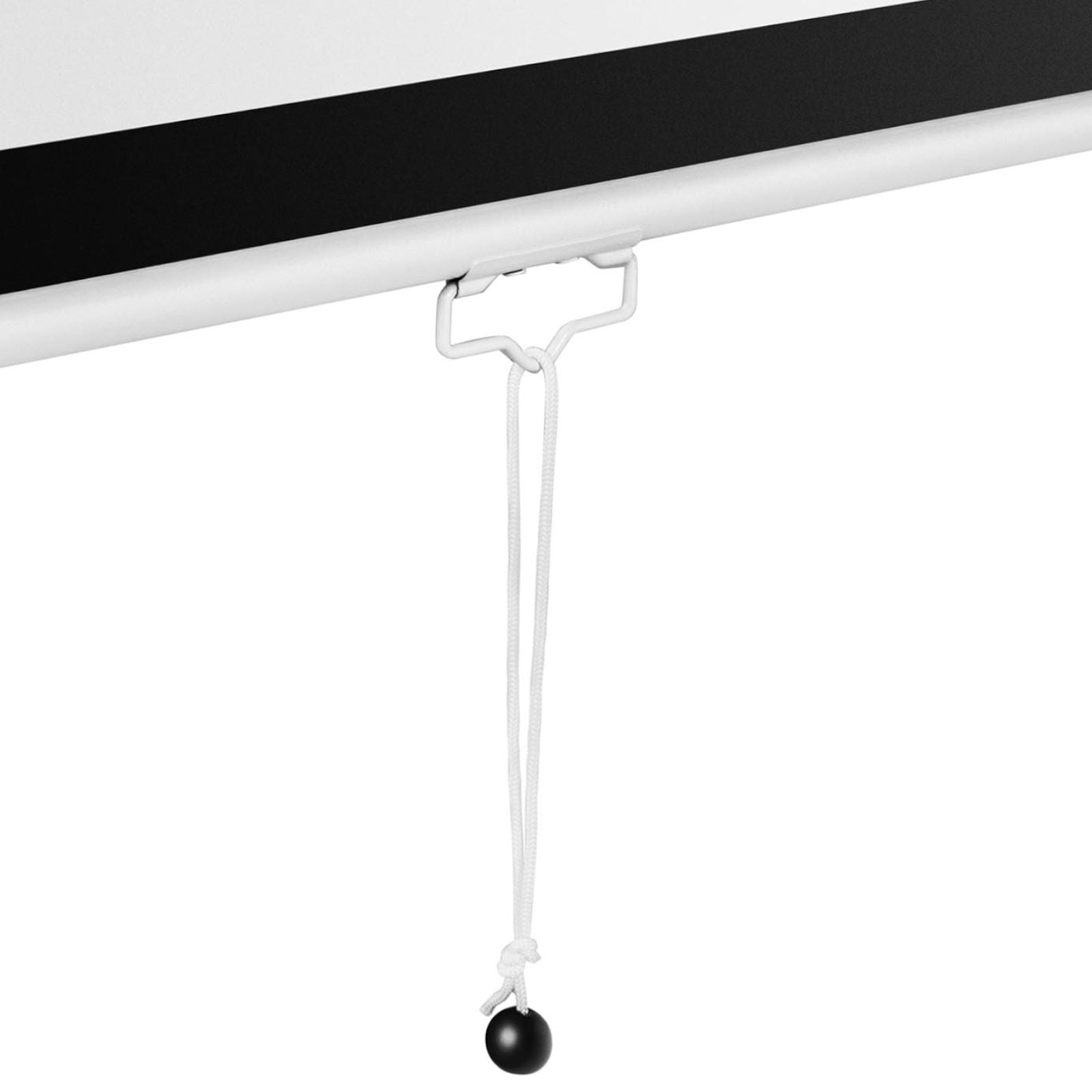 Projektorduk halvautomatisk väggtak matt vit 150'' 312,8x239 cm 4:3