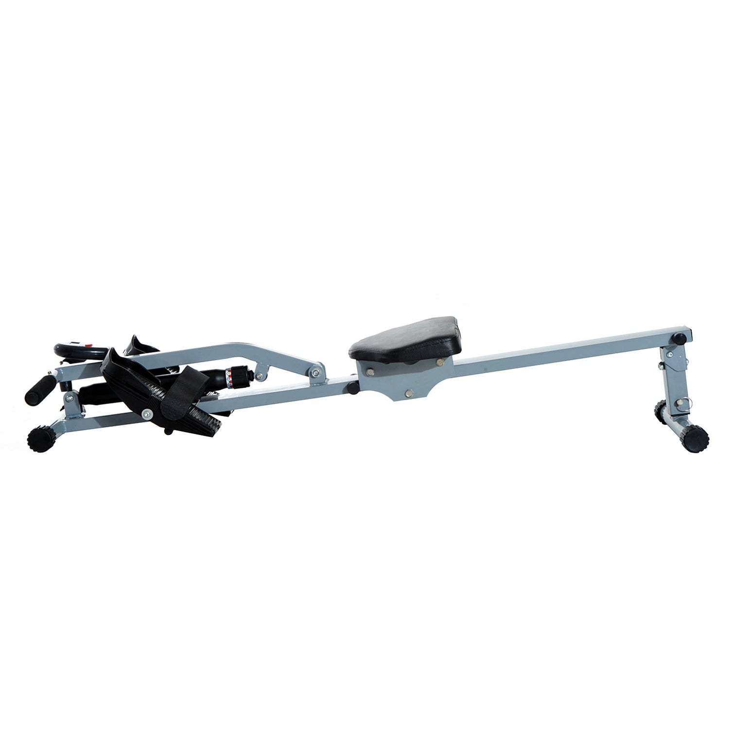 Roddmaskin Motionscykel med LCD, Stålram, Grå