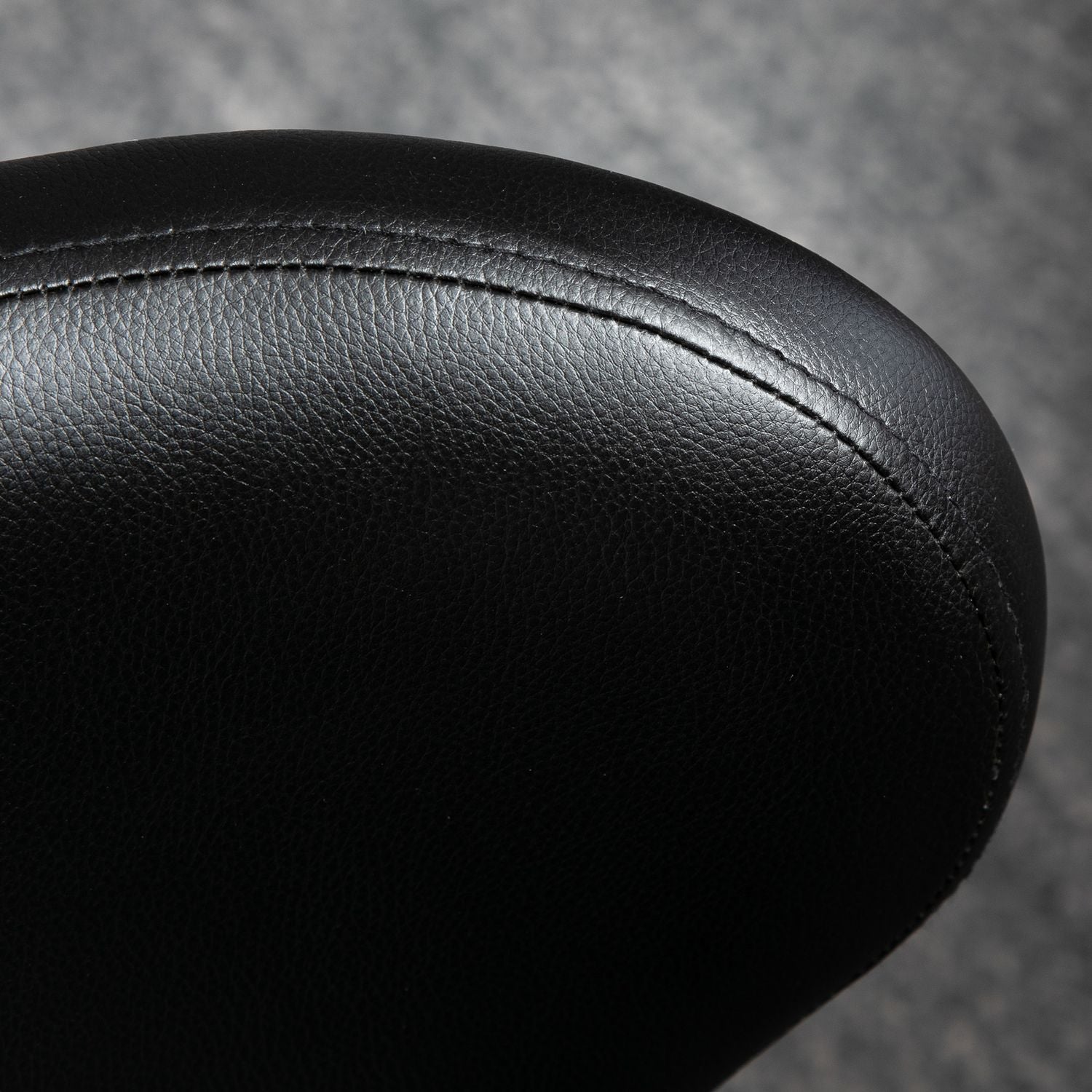 Roterande massagepall – justerbar ergonomisk sits, svart konstläder