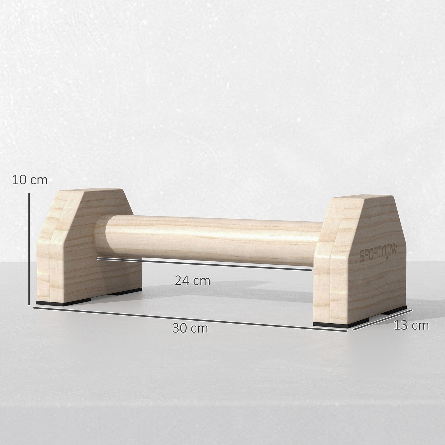 Push-Up-handtagssats, halkfria träparalletter