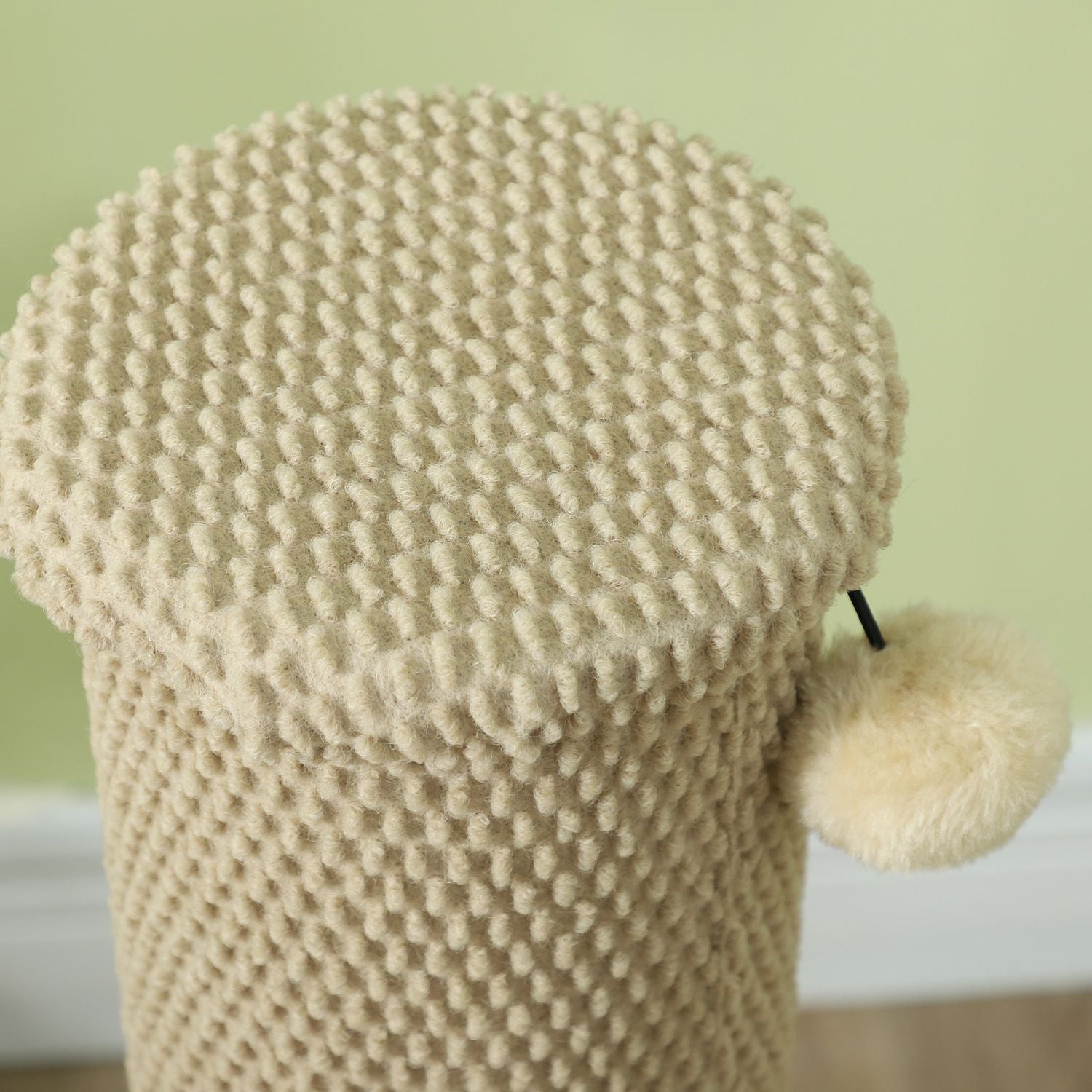 Sisal kattskrapstolpe med lekboll, inomhus, 84cm