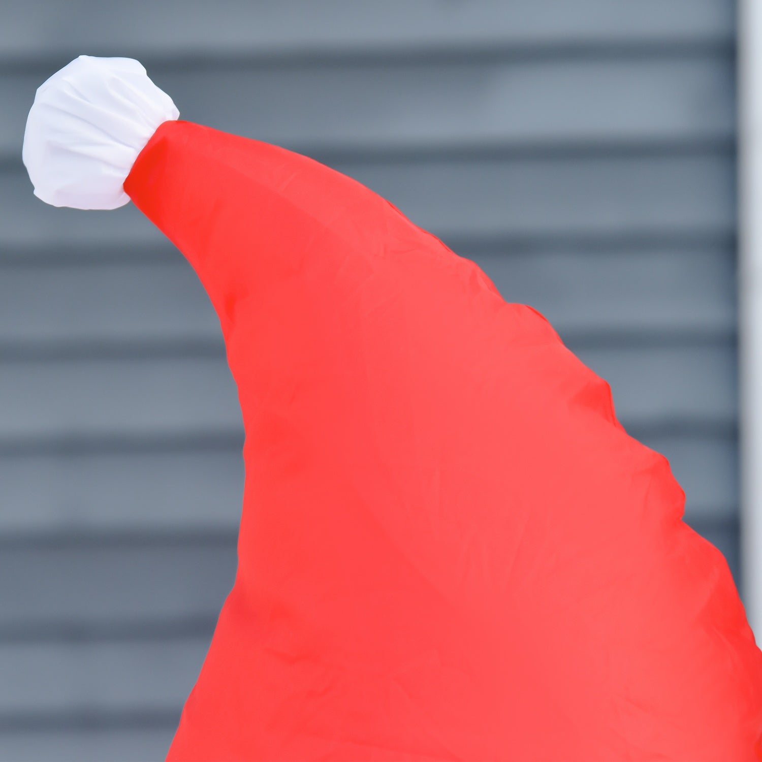 Uppblåsbar jultomte juldekoration med LED-ljus
