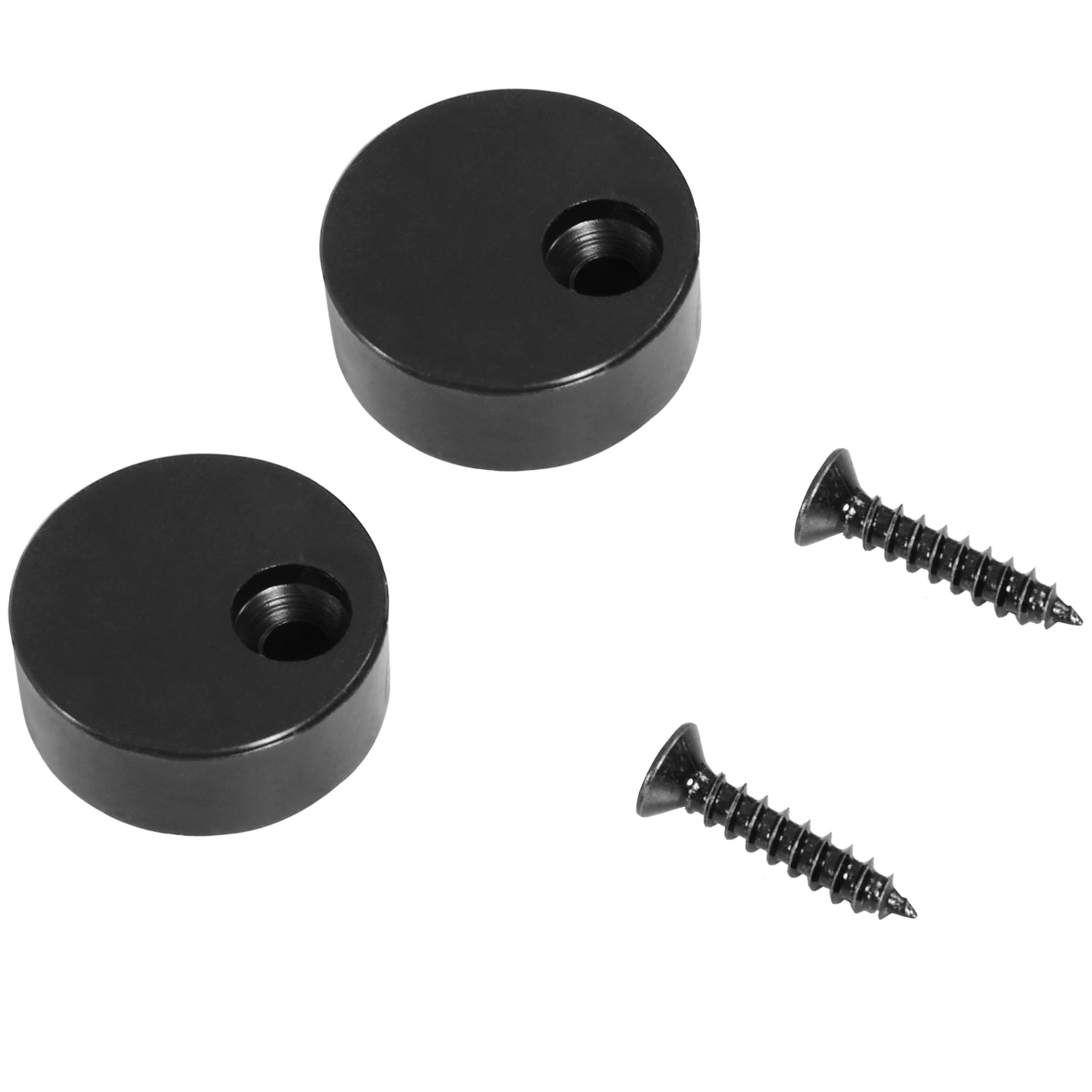 Skjutdörrsbeslagssats, 200 cm, Kolstål, Svart