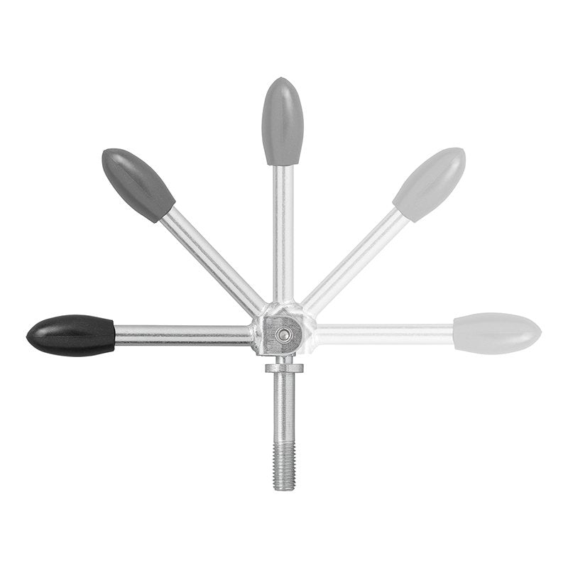 Spindel tiltbar för jockeyhjulsklämma 48mm 341533 - 341536