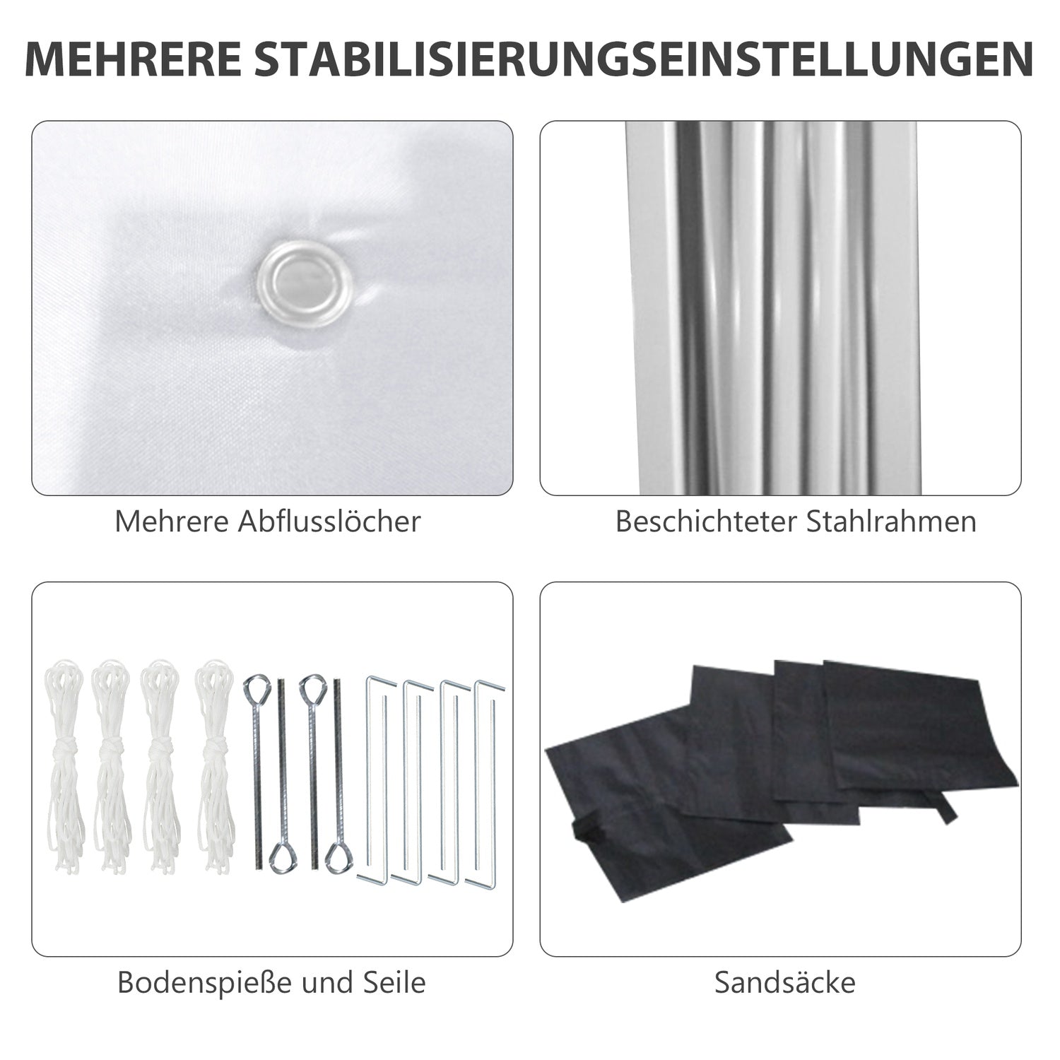 Stålsandsäck, ljusgrå – hållbart viktträningsverktyg