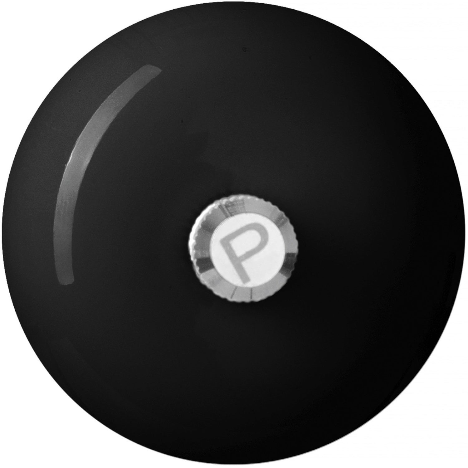 Svart pepparkvarn i trä, diameter 55 x 215 mm - Hendi 469569