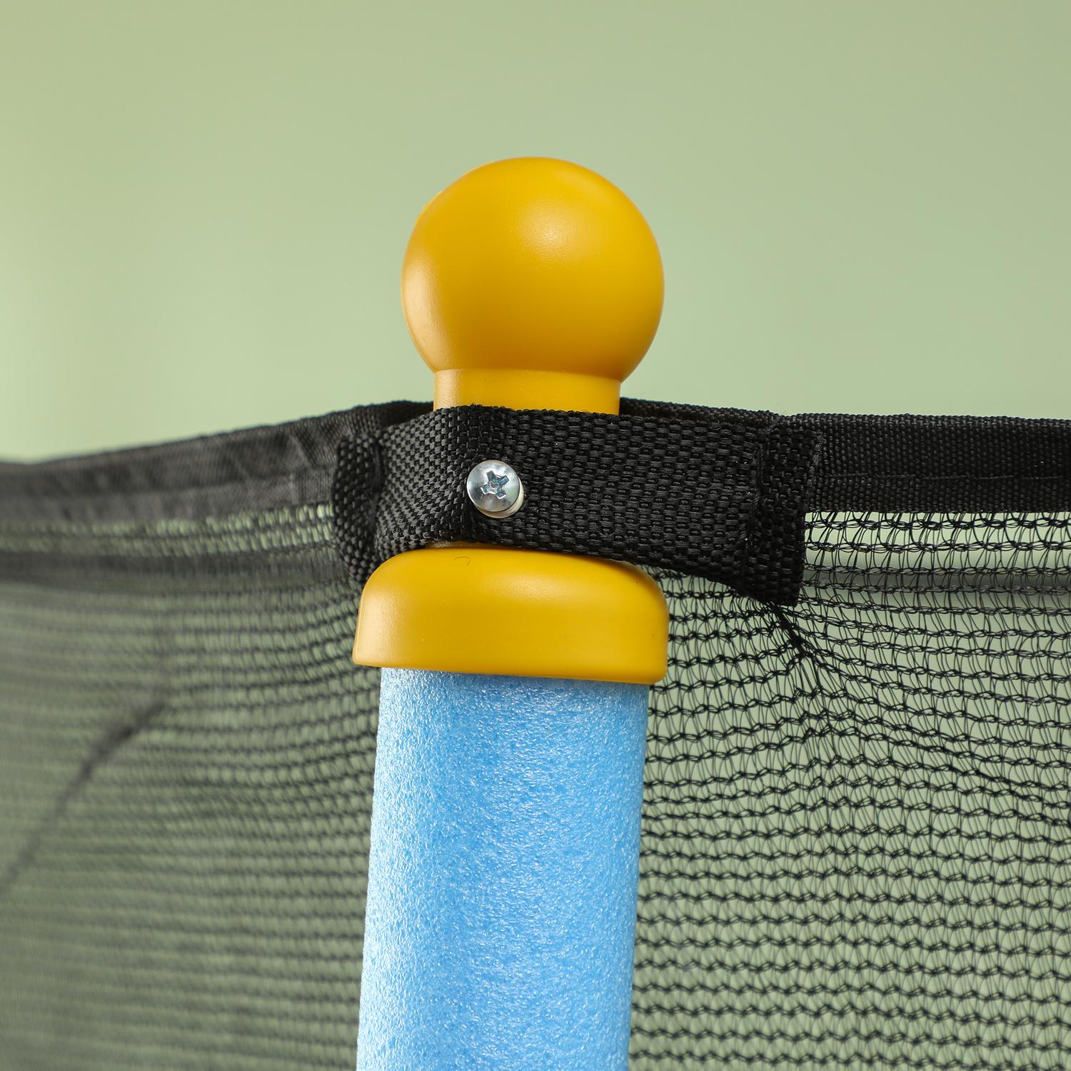 Trädgårdstrampolin för barn med skyddsnät Ø140 cm