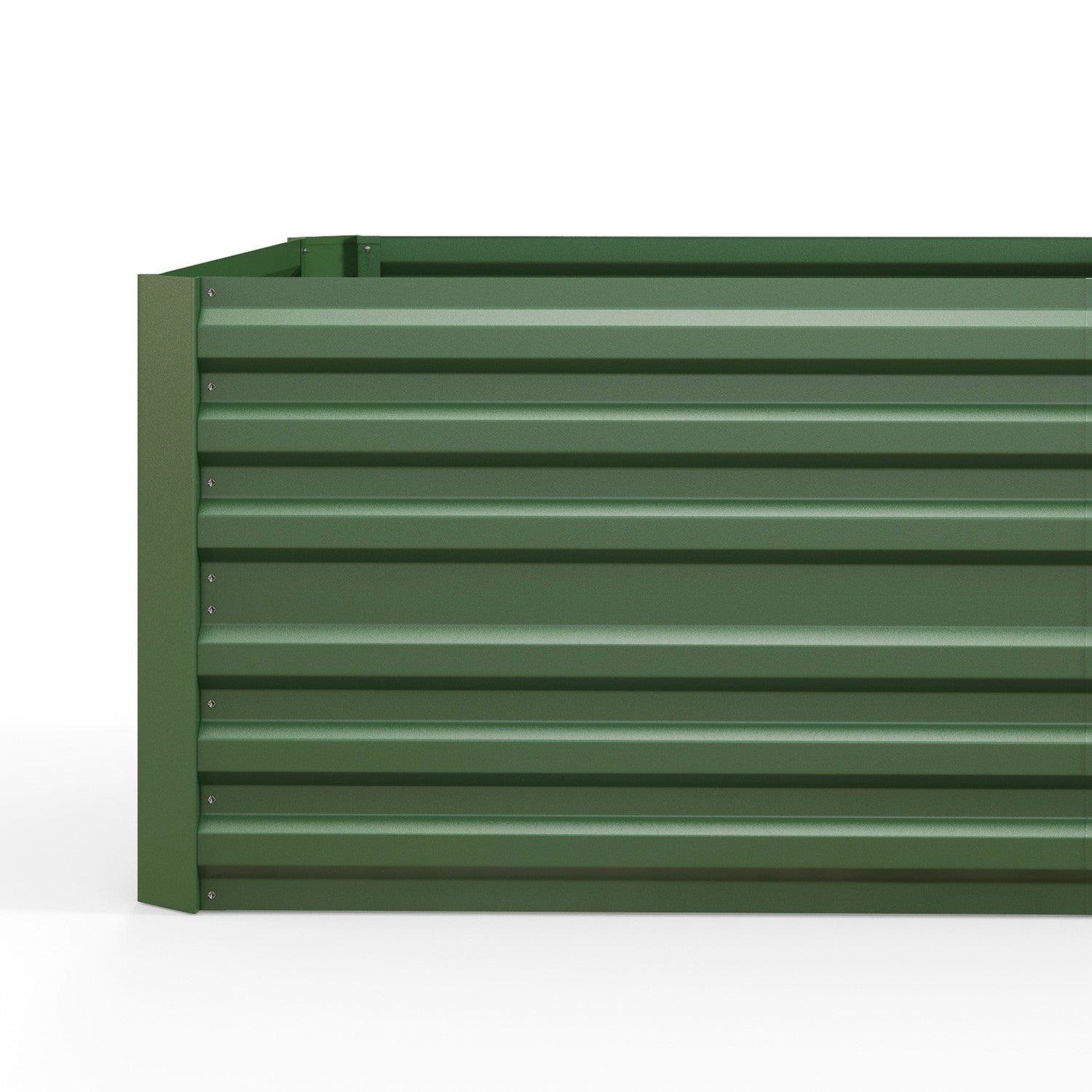 Trädgårdssäng i stål – 180x90x60 cm, Kallram