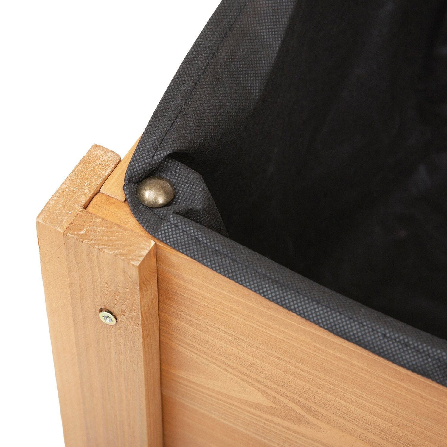 Upphöjt trädgårdsbord i trä för balkong, 105x40x135 cm Gran