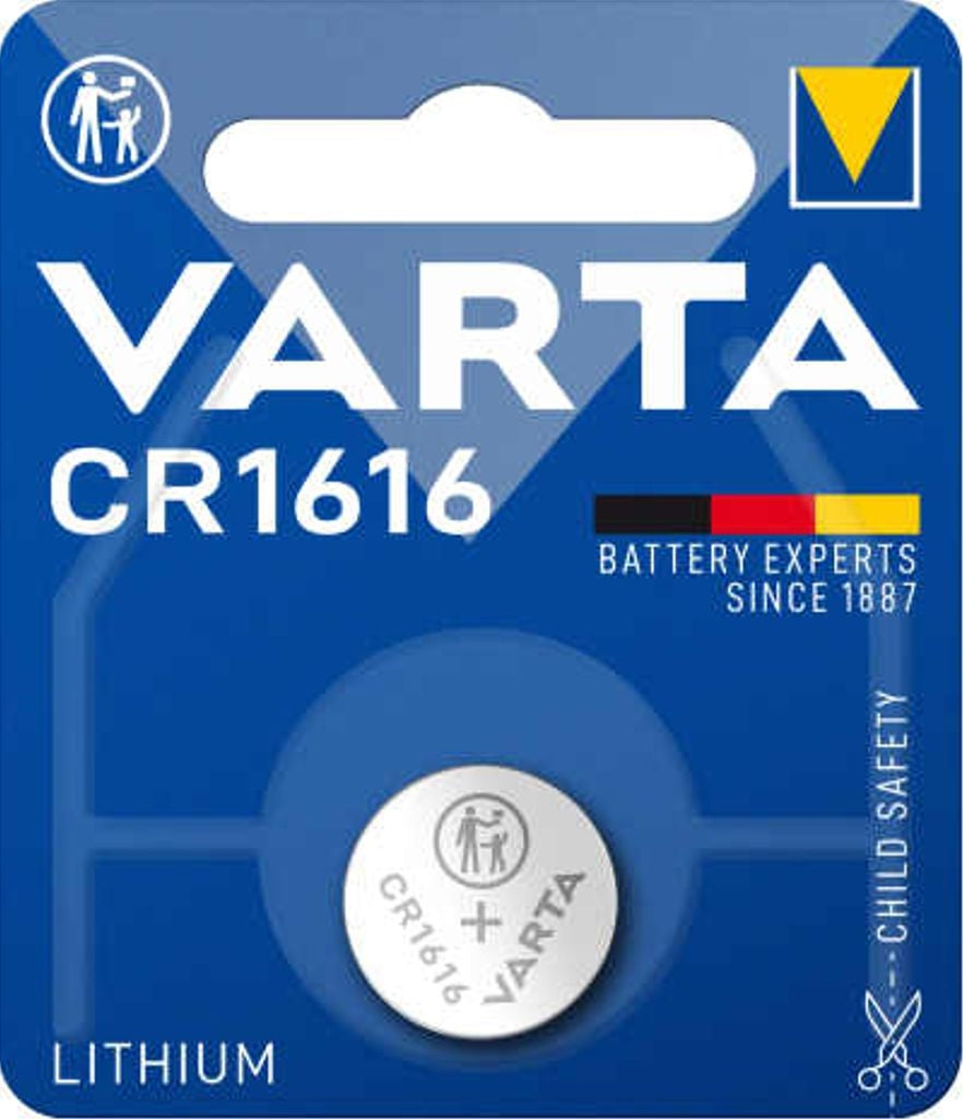 VARTA Lithium Coin knappcellsbatteri CR1616