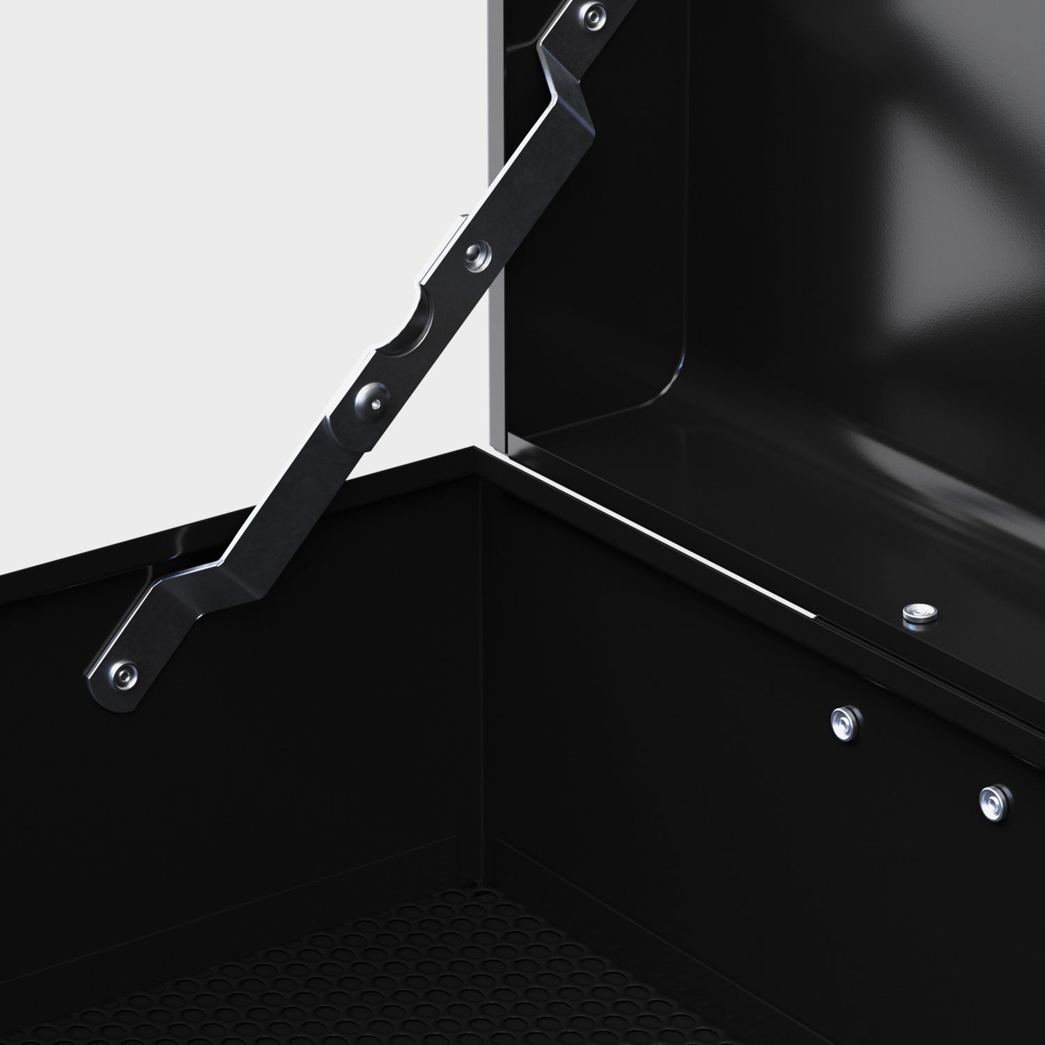 Verktygslåda i stål – 6 lådor, Låsbar, 60x26x34 cm