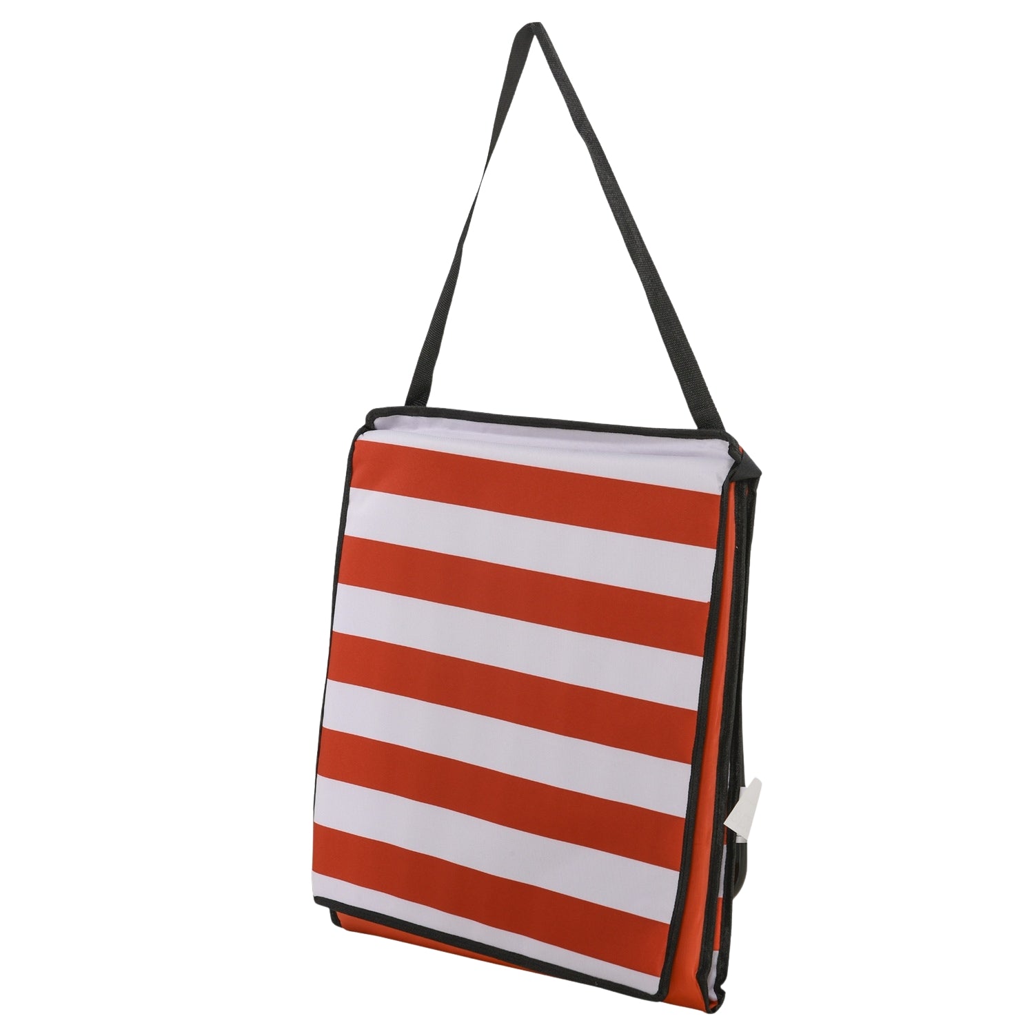 Vikbar Red Beach Mat Set – Justerbar solstol, 142x51x40cm