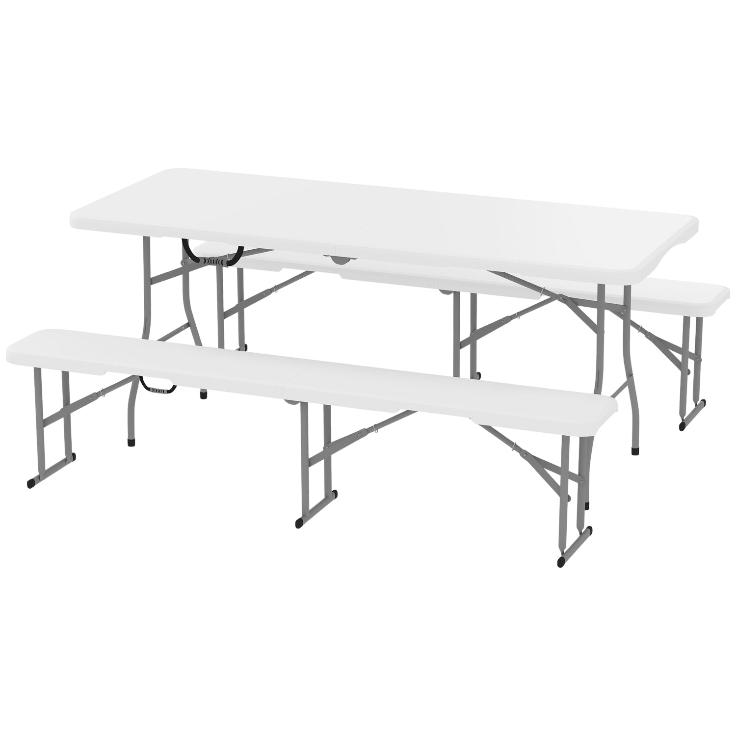 Vikbart ölbordsset – 3 delar, bärbart för fester