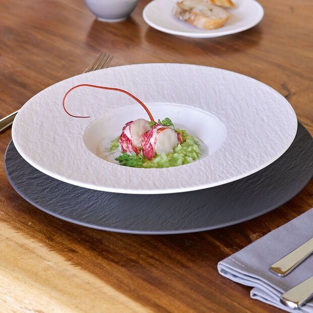 Villeroy & Boch Manufacture Rock - servisset, 6 delar, vit