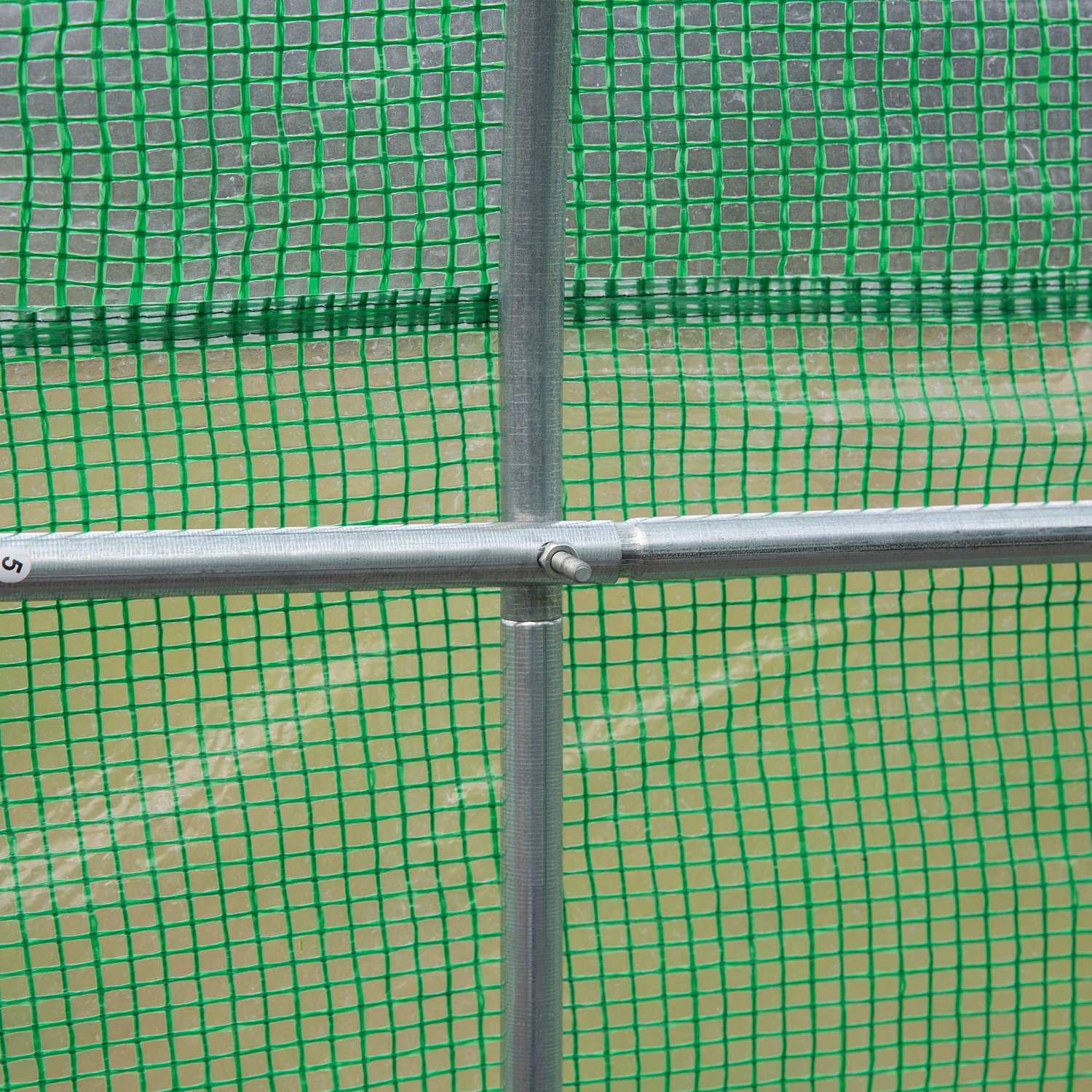 Växthusfilm, Kallram, 350x300x200 cm Sadeltak