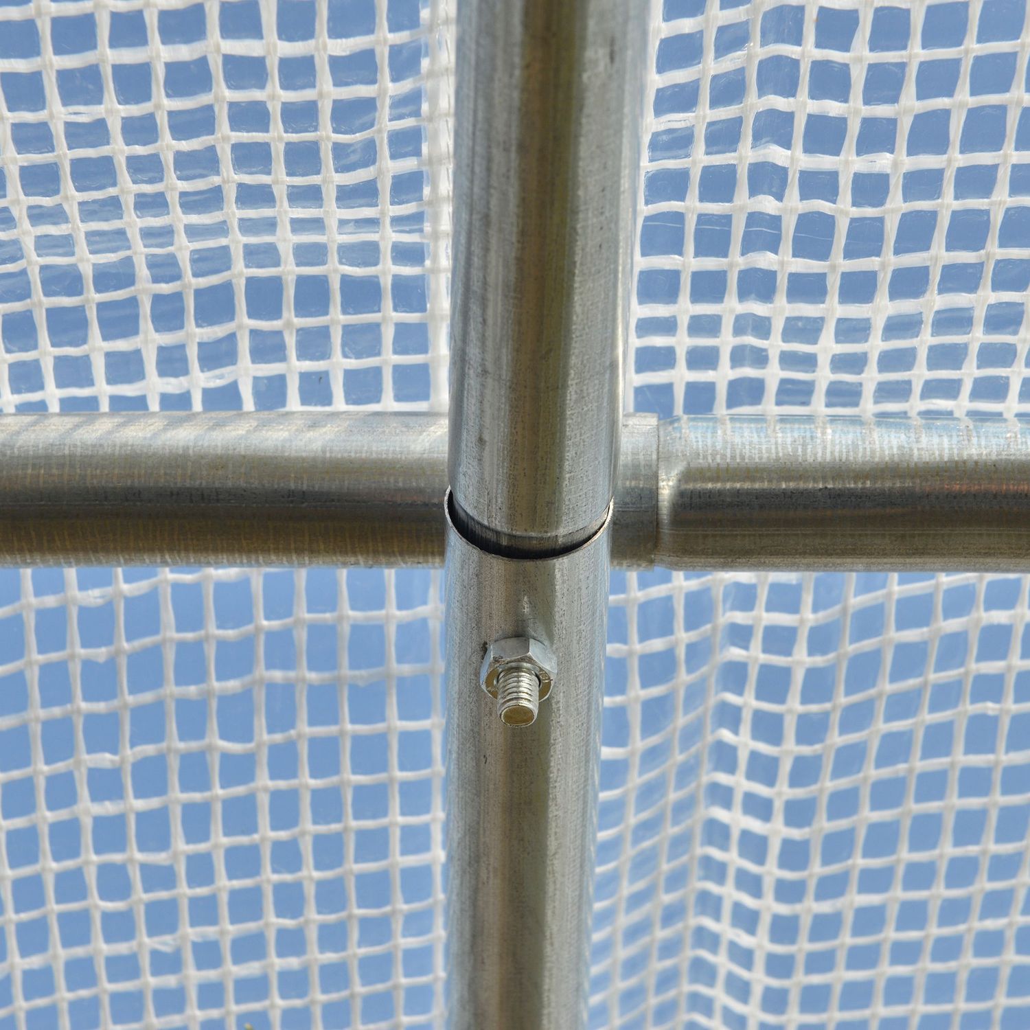 Växthustunnel 2,95x2x2M, Roll-Up Windows, UV-skyddad