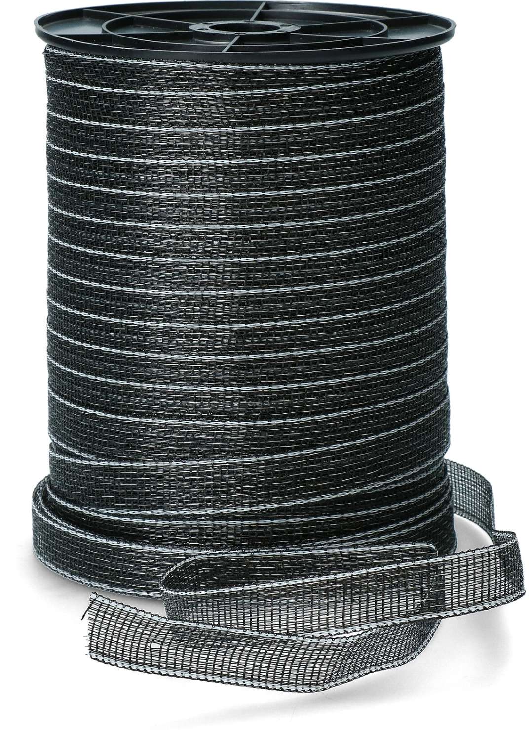 ZoneGuard 20 mm Basic stängselband svart 200 m