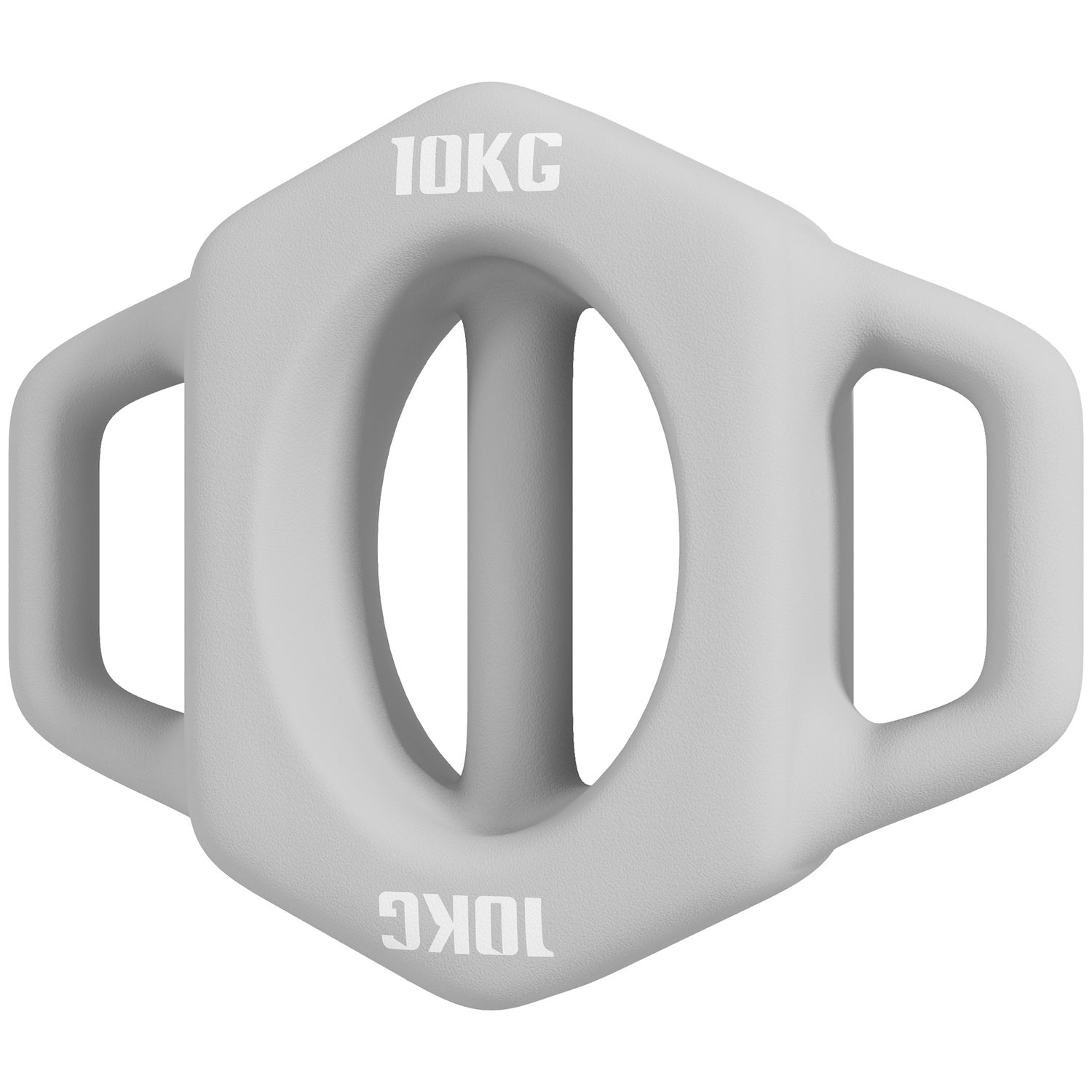 10 kg multifunktionshantelset, golvvänlig grå