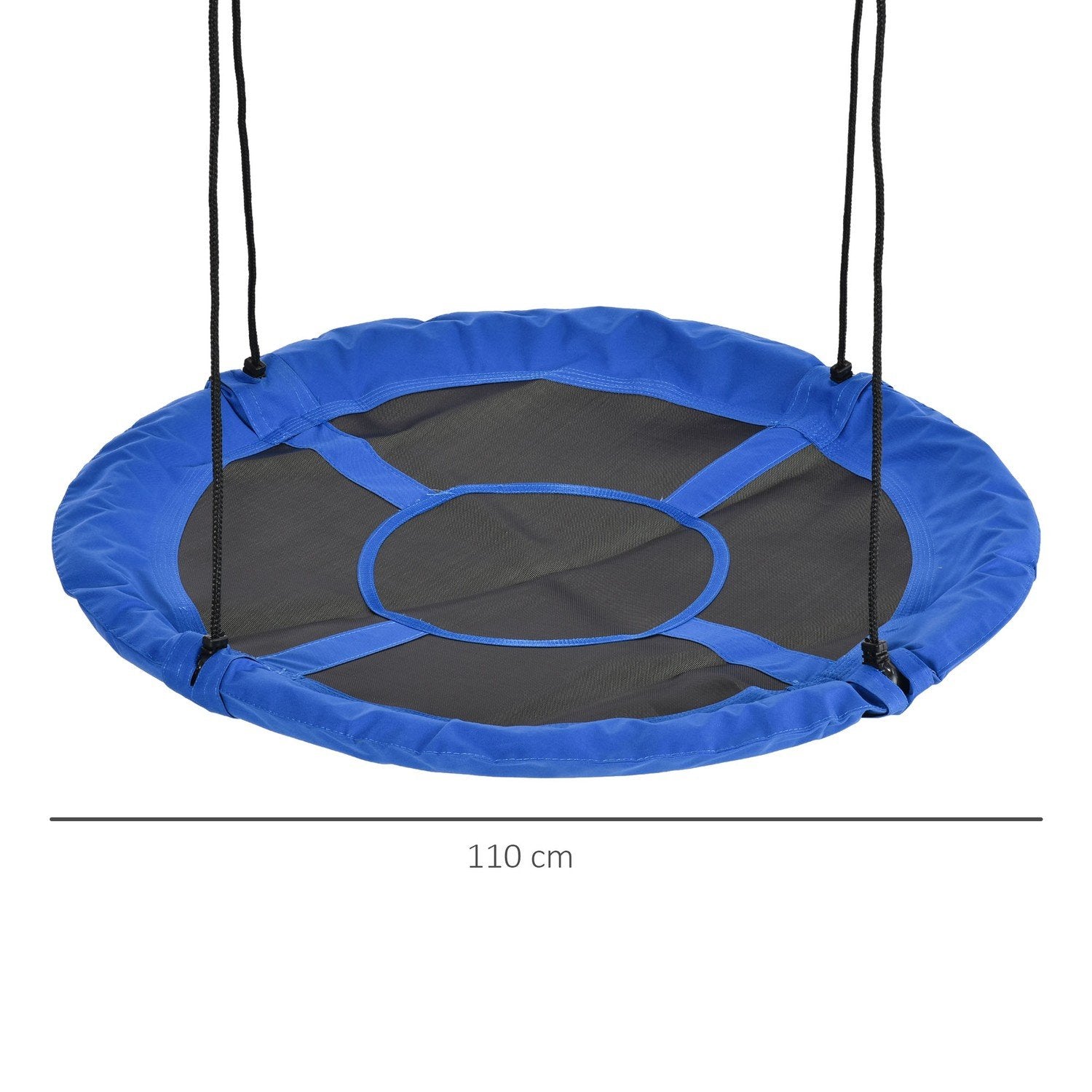 Bogunga Ø110Cm 150Kg Justerbar Blå 3-12 År