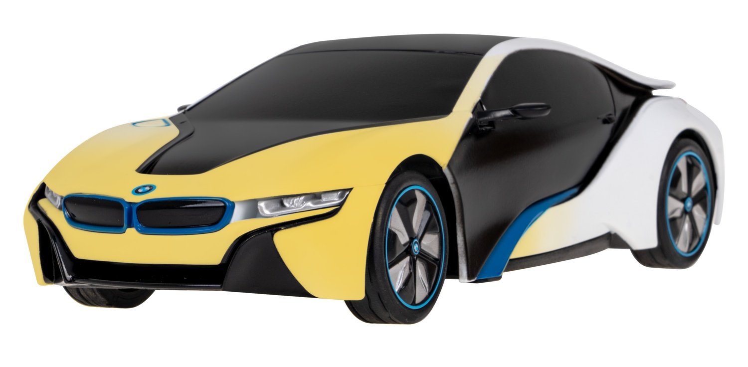 1:24 BMW i8 R/C bil med LED-ljus & gummihjul