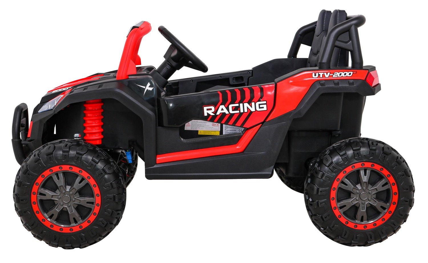 12V 4x45W Racing Buggy UTV med fjärrkontroll och LED-lampor