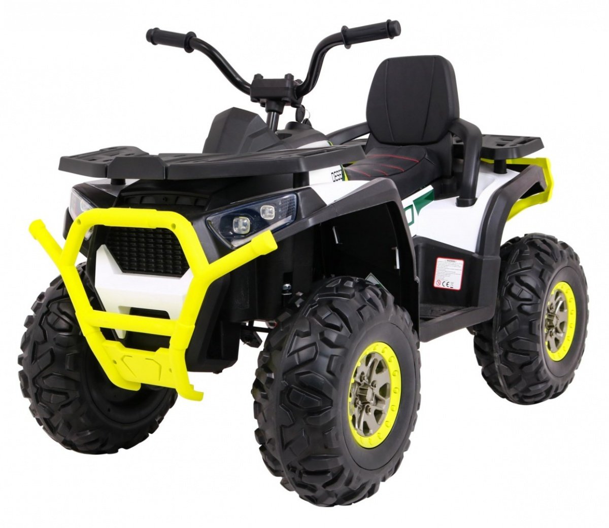 12V Desert Quad ATV med fjärrkontroll, LED-lampor, MP3 och mer