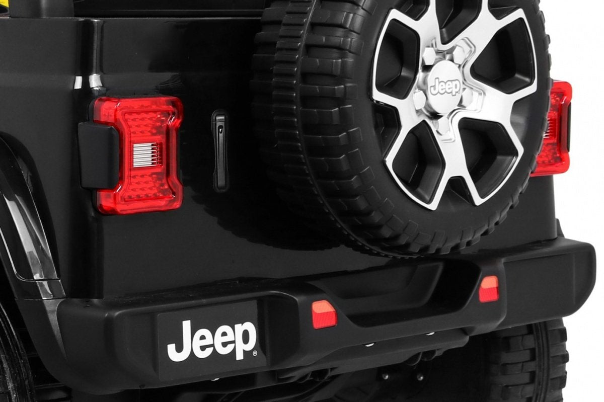 12V Jeep Wrangler Ride-On med LED-lampor och MP3-spelare