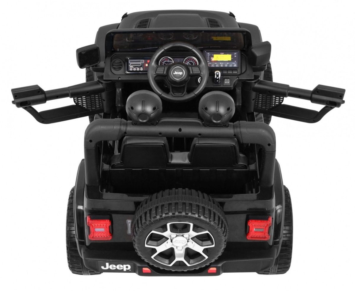 12V Jeep Wrangler Ride-On med LED-lampor och MP3-spelare