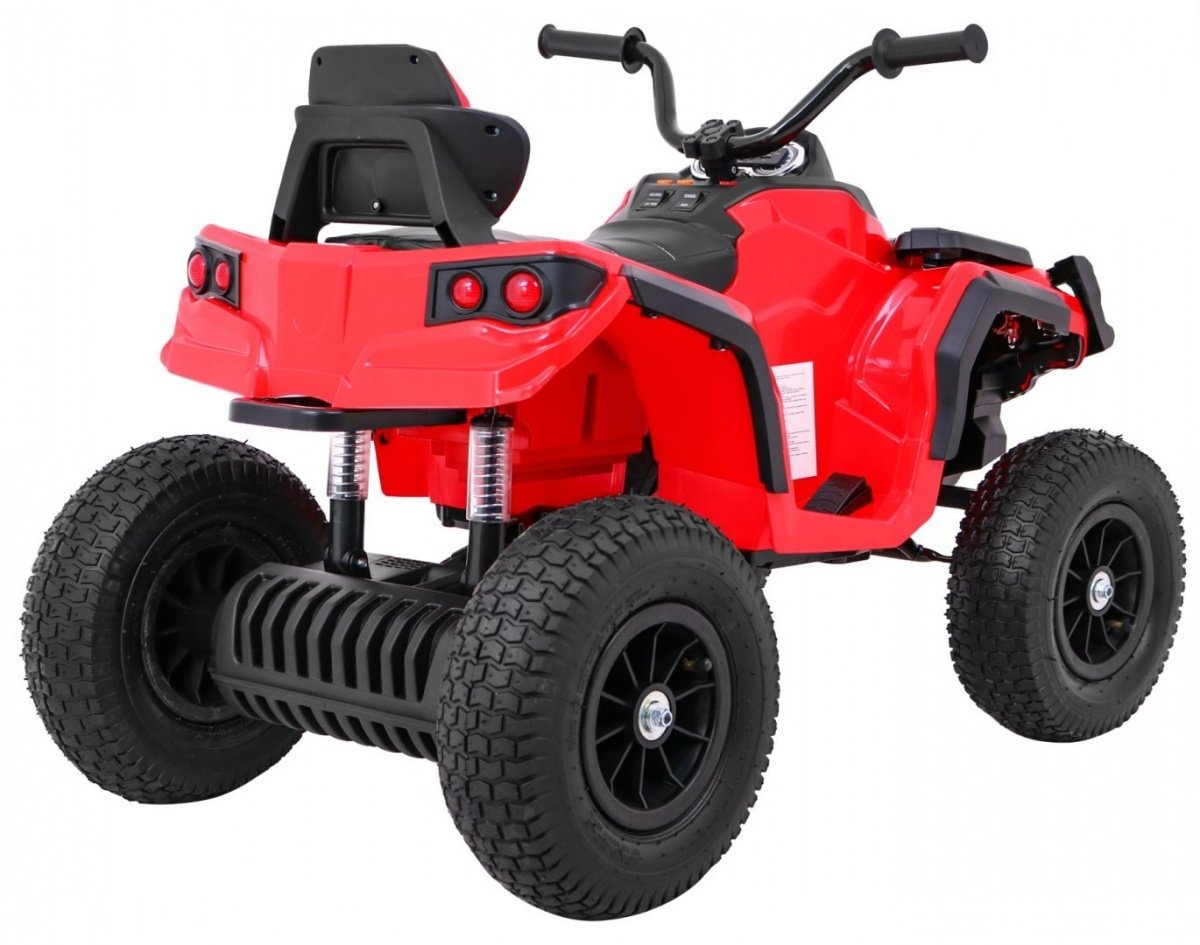 12V Kids Quad ATV med LED-ljus, MP3 och Air Wheels