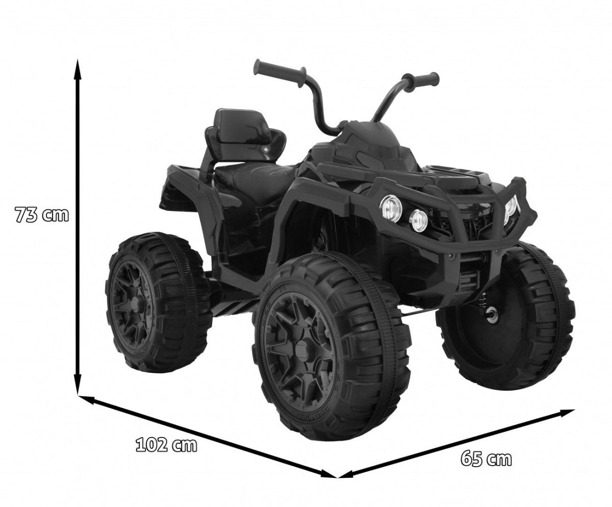 12V Kids Quad ATV med fjärrkontroll, LED-lampor, MP3, USB