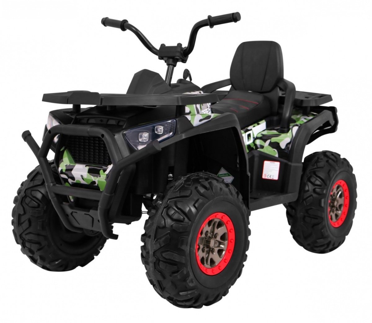 12V Kids Quad ATV med fjärrkontroll, LED-lampor, MP3 & USB