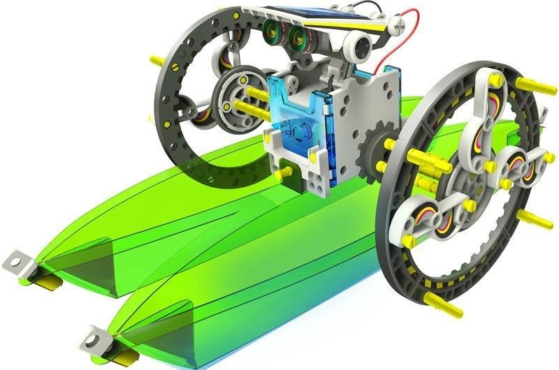 14-i-1 Solar Robot Kit för barn - Bygg & lär STEM-leksak