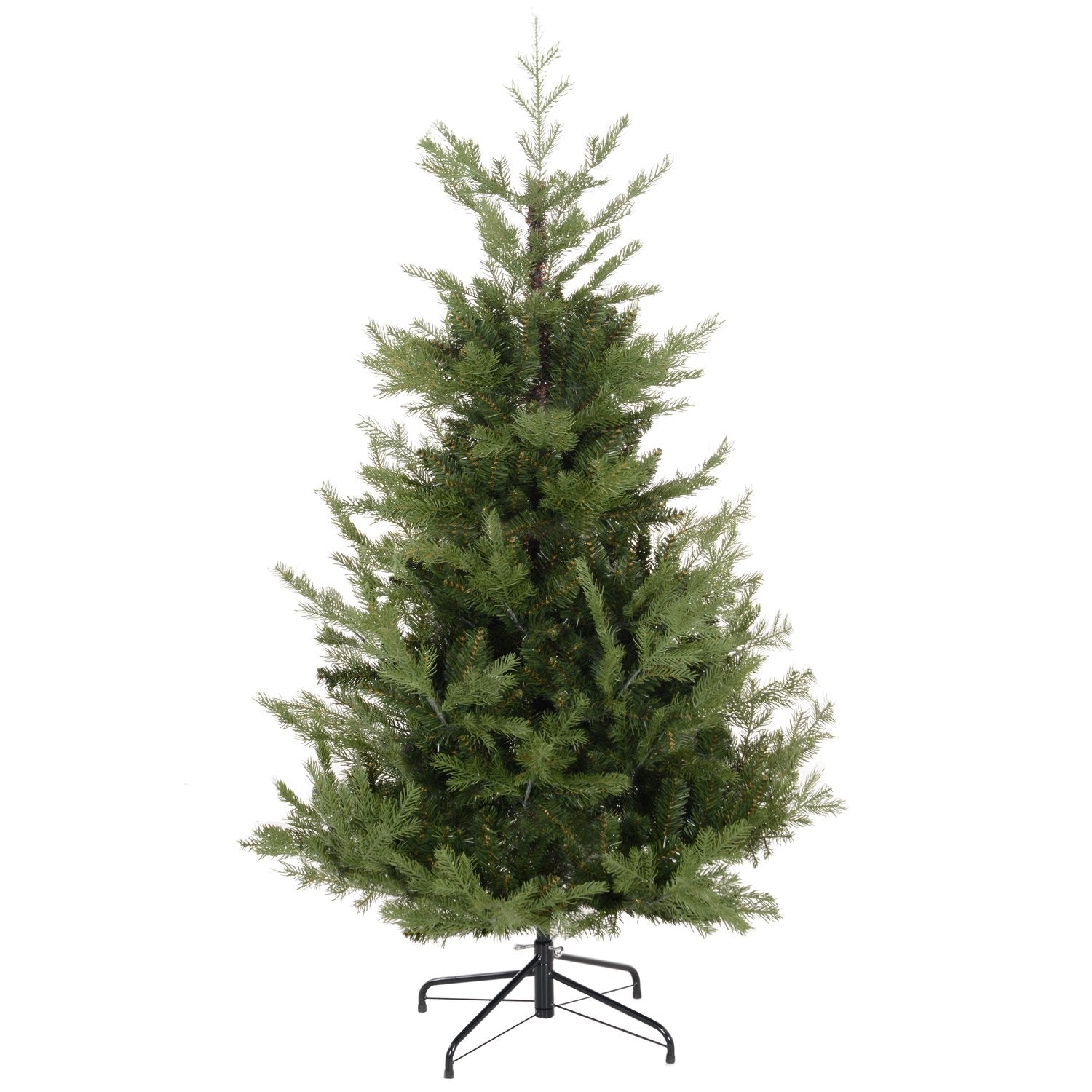 180 cm naturtrogen konstgjord julgran, täta grenar