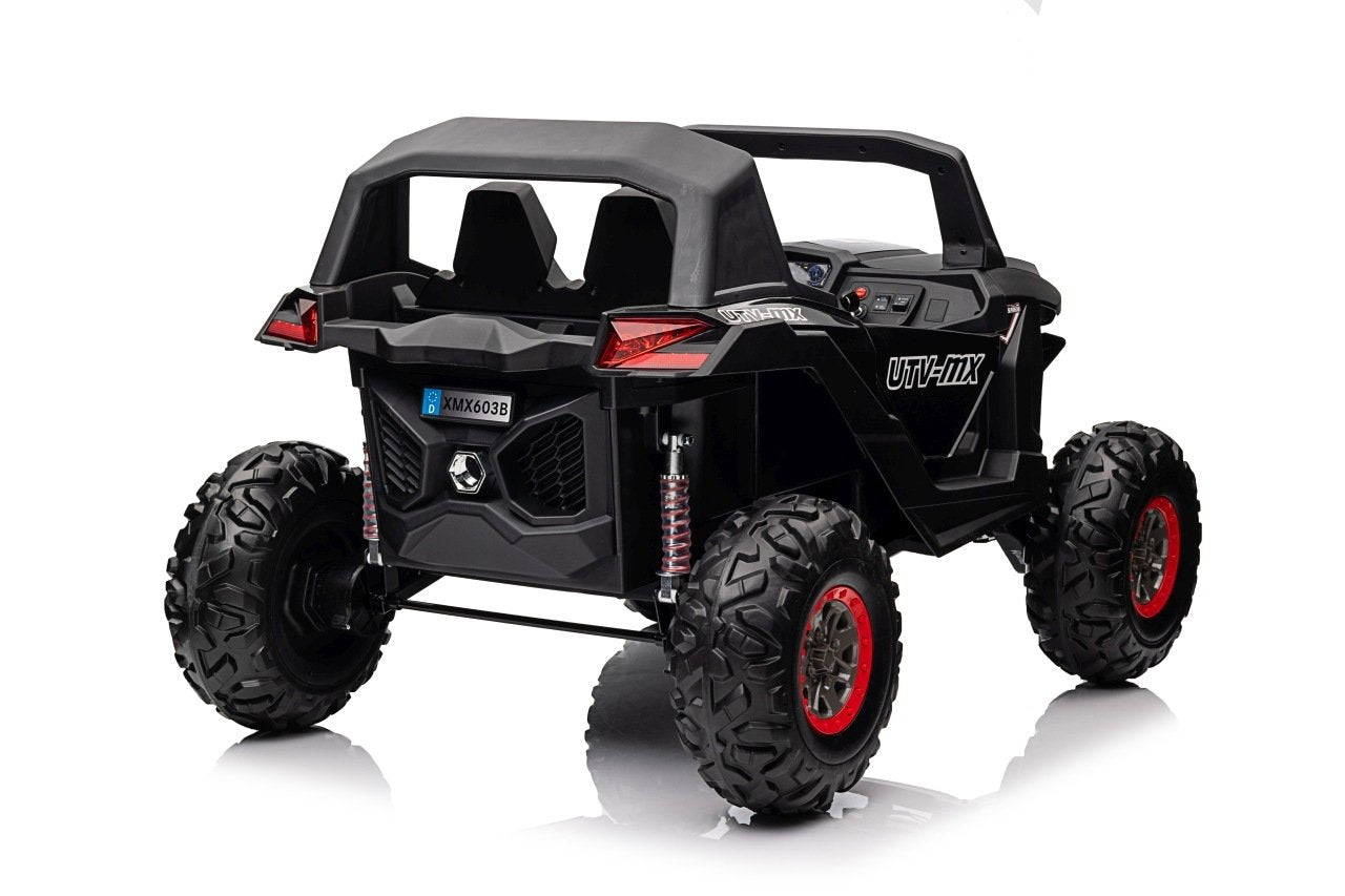 2000N Buggy UTV: 4x75W motorer, 2x12V batteri, LED-lampor