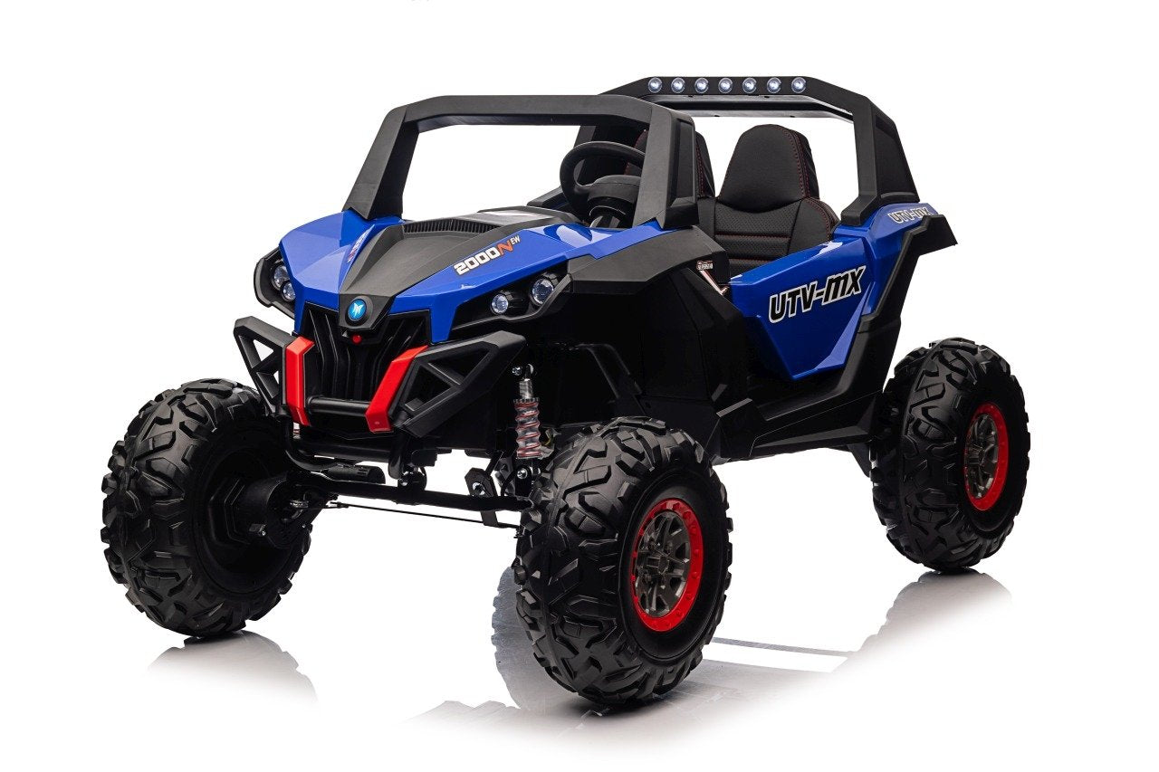 2000N UTV Buggy: 4x75W motorer, 2x12V batteri, LED-lampor